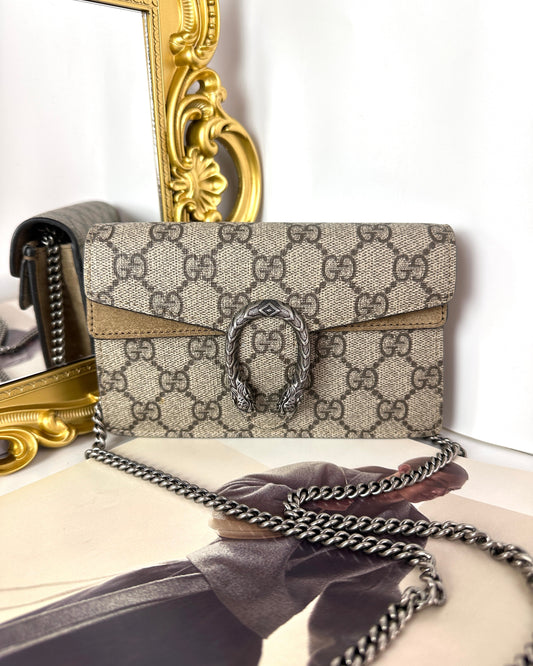 Gucci Dionysus GG Supreme Super Mini Bag - View 1