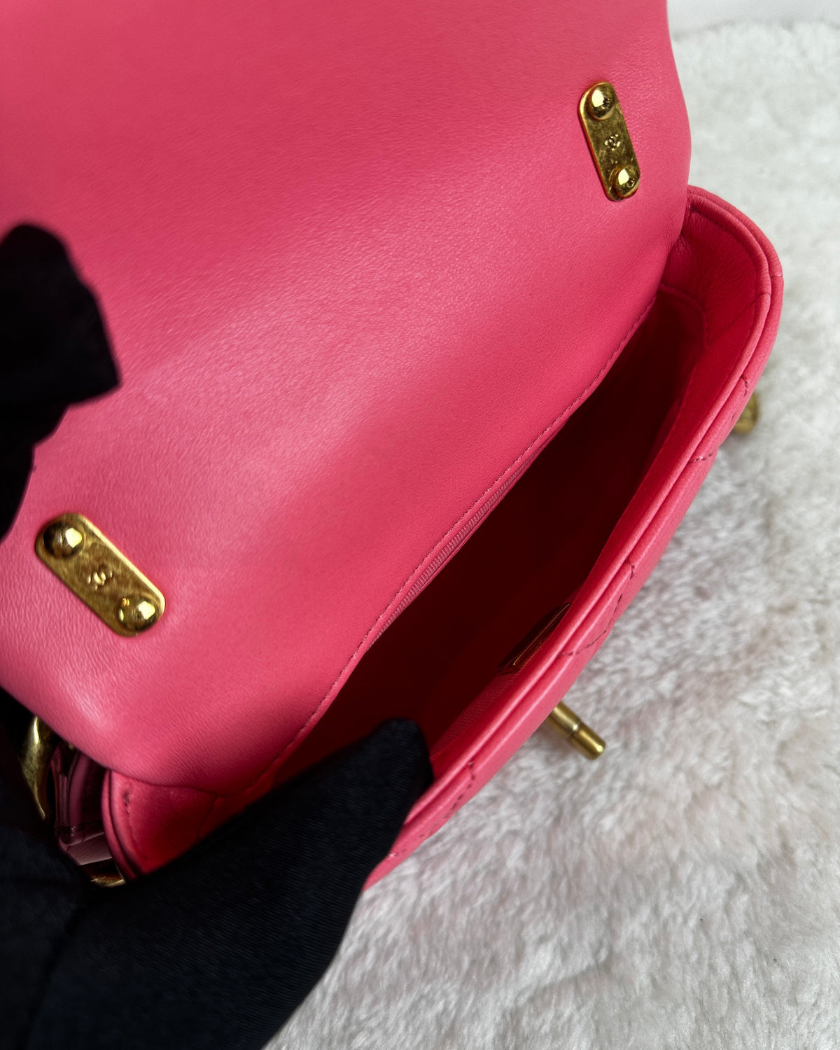 Chanel Mini Quilted Lambskin Funky Town Flap Bag - Pink - View 6