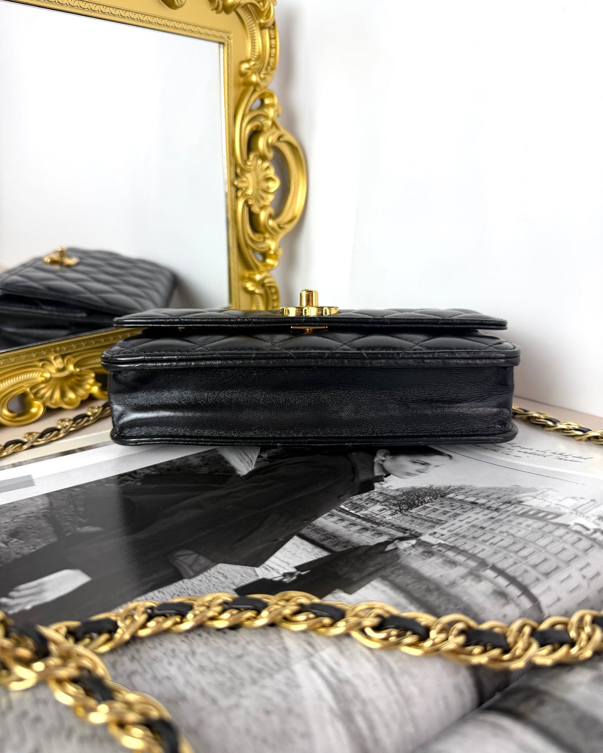 Chanel Wallet on Chain - Black - View 5