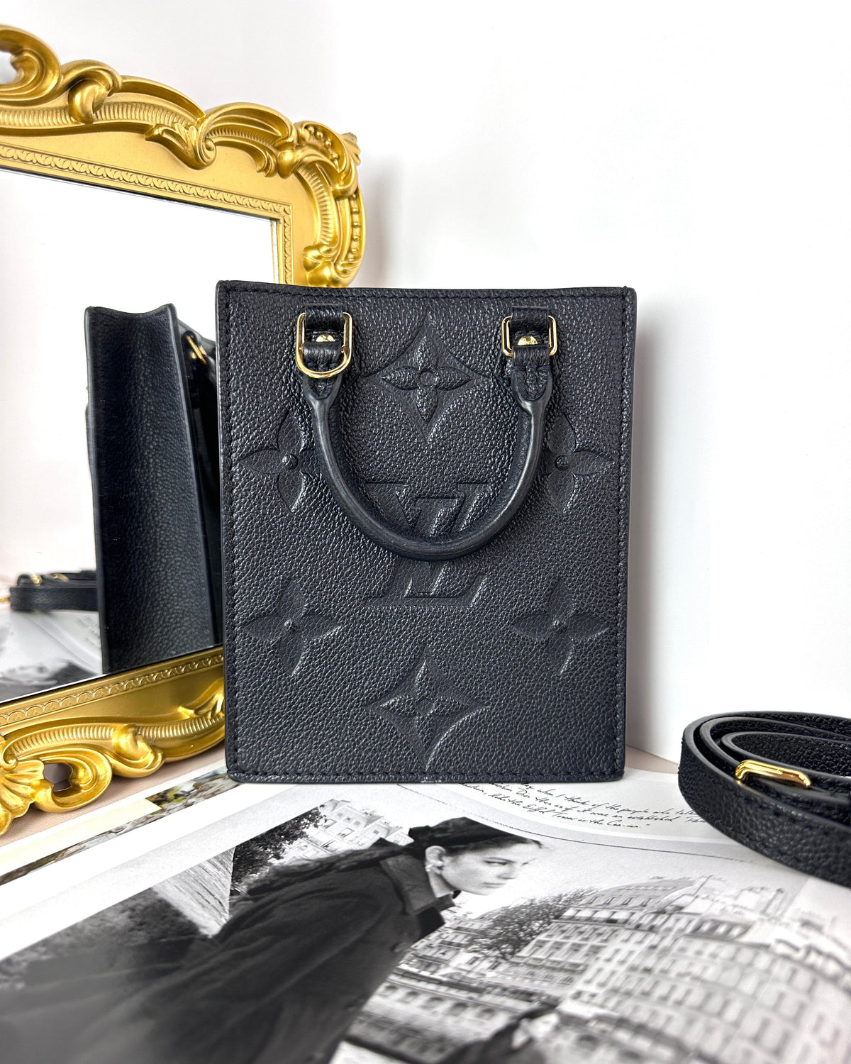 Louis Vuitton Petit Sac Plat Bag - Black - View 1