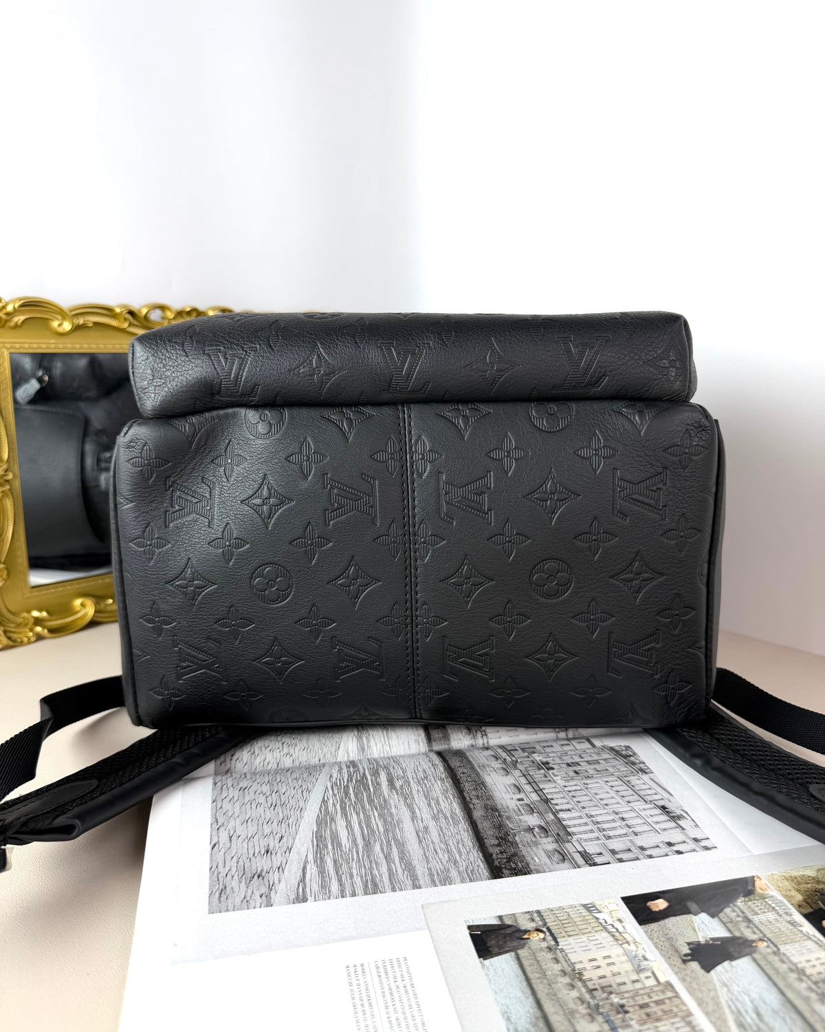 Louis Vuitton Discovery Backpack PM - Monogram Shadow Black - View 5