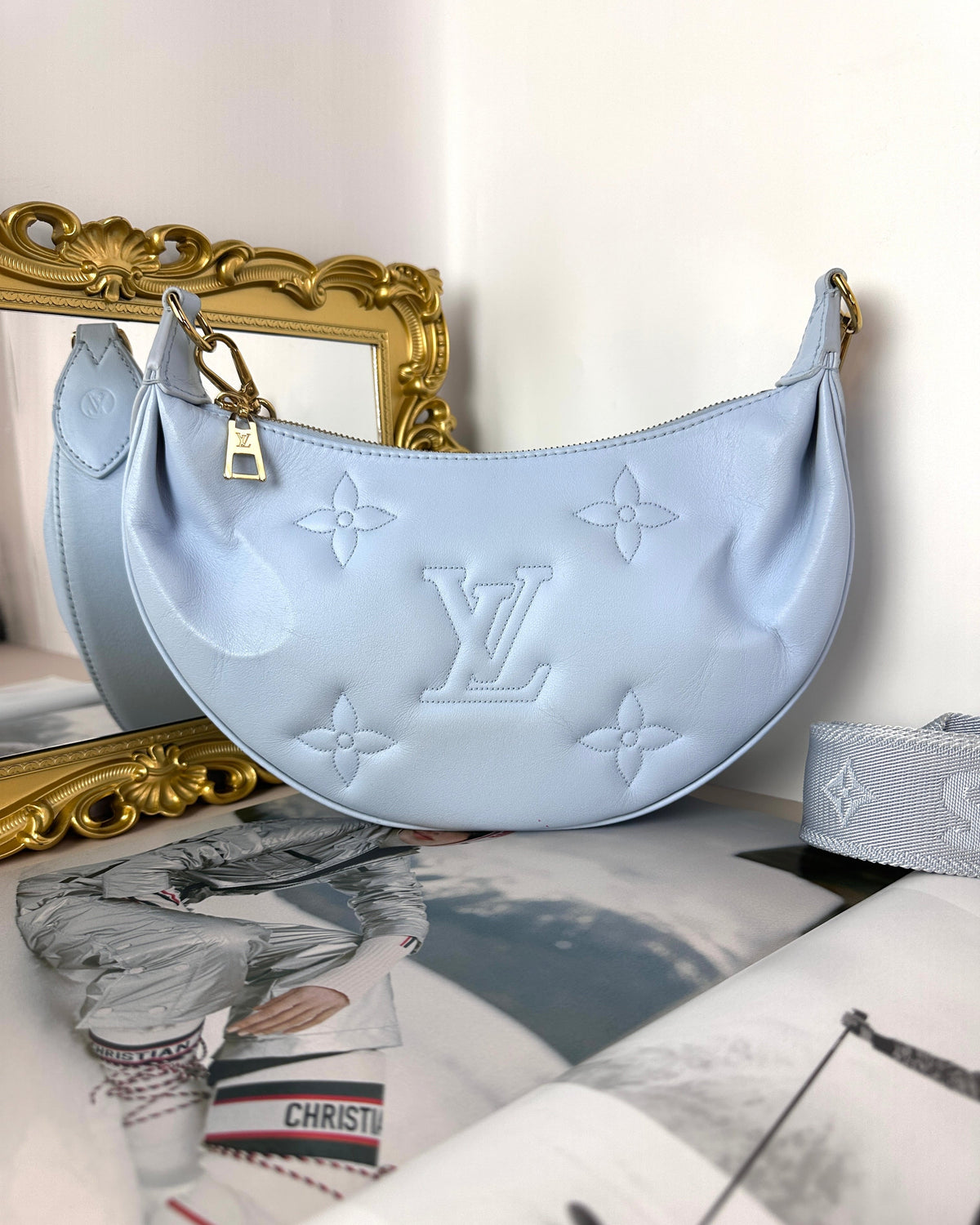 Louis Vuitton Over The Moon Bag - Blue Glacier - View 1