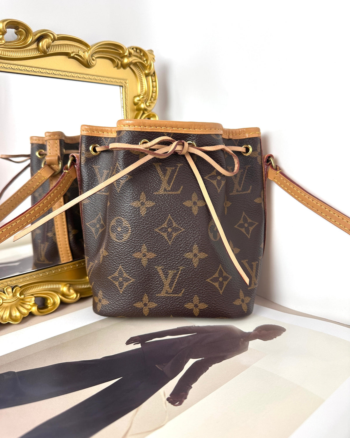 Louis Vuitton Nano Noé Bag - Brown Monogram - View 1