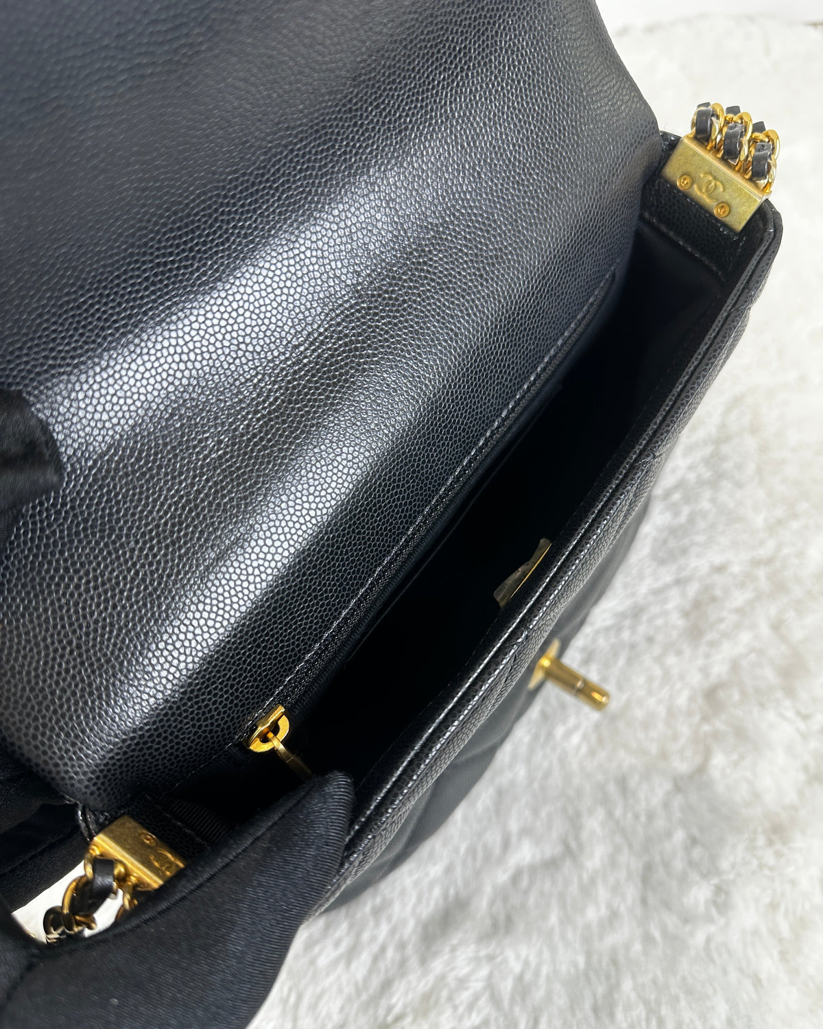 Chanel Mini Sweetheart Crush Flap Bag - Black - View 6