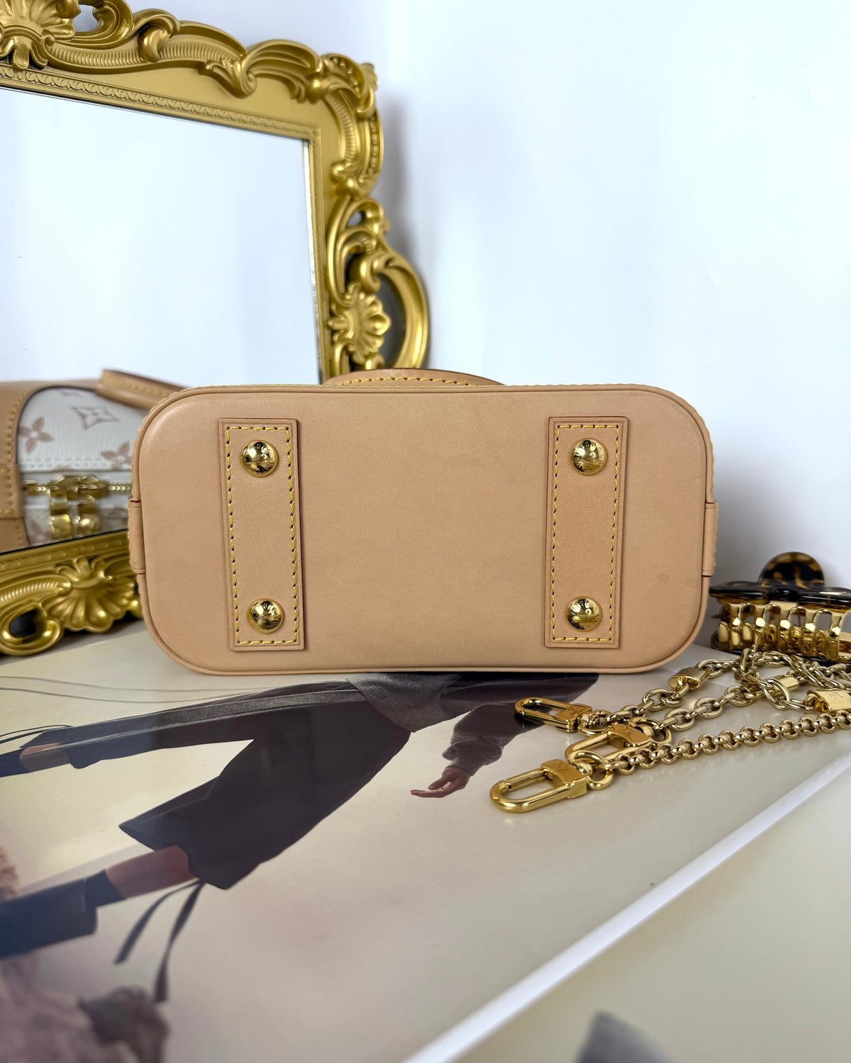 Louis Vuitton Alma Mini LV&I Kit Bag - Monogram Dune - View 5