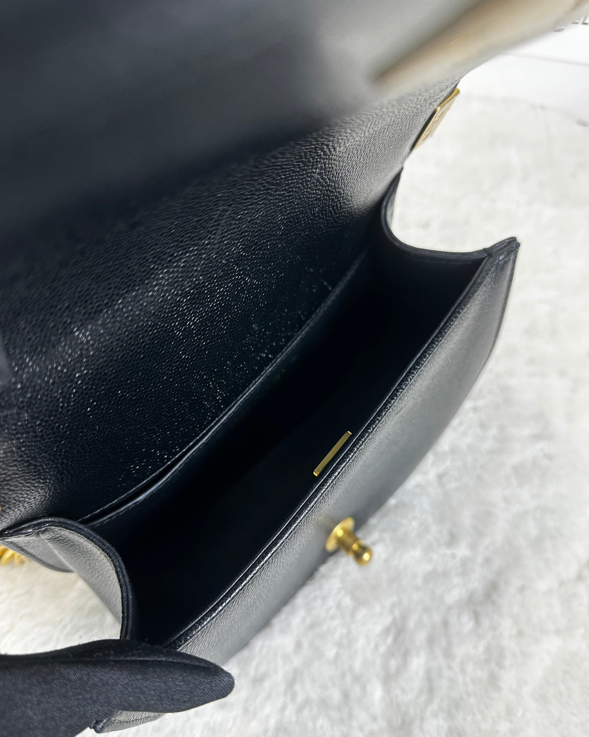 Chanel Boy Half Moon Bag - Black - View 6