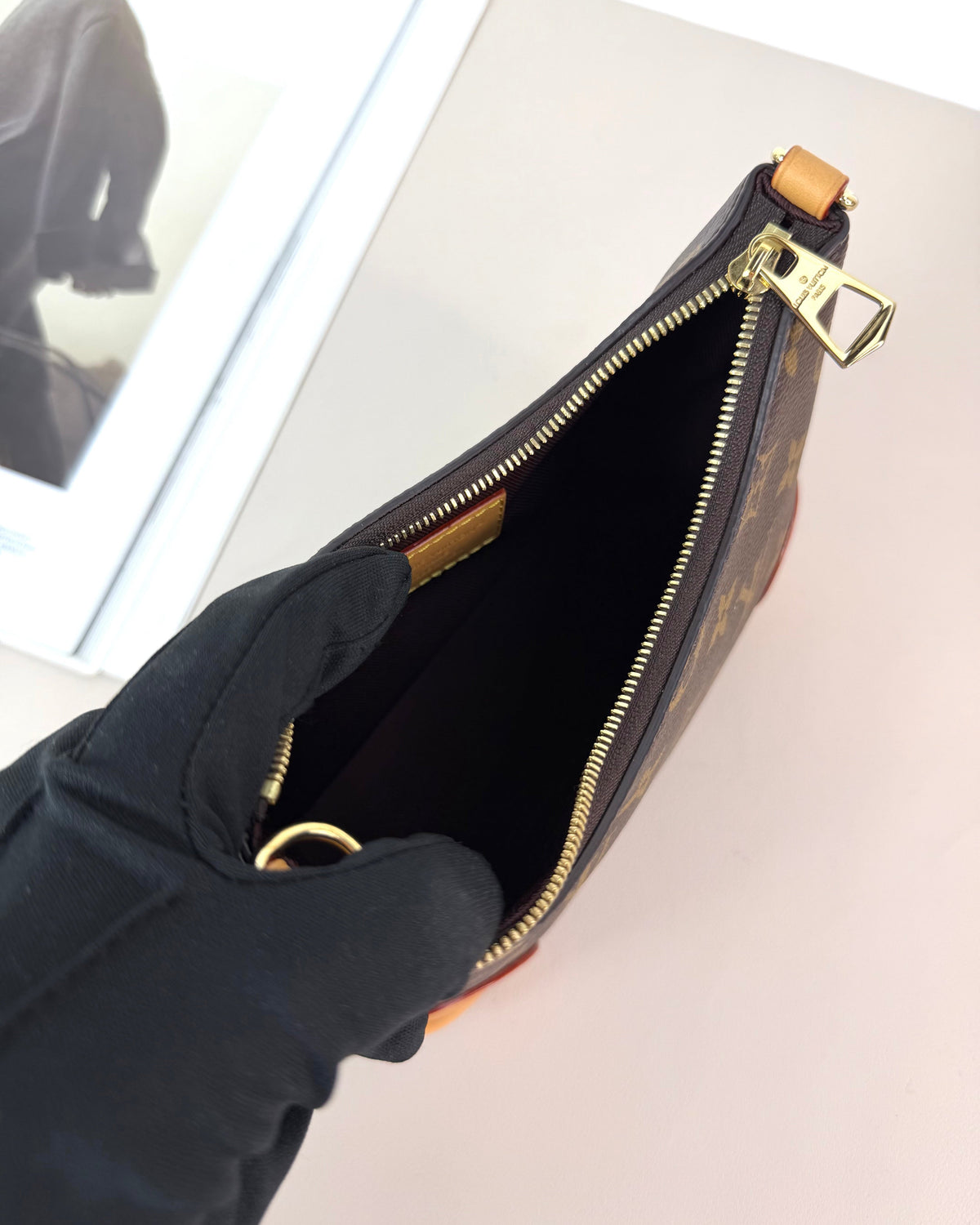 Louis Vuitton Nano Boulogne Bag - Monogram, Natural - View 7