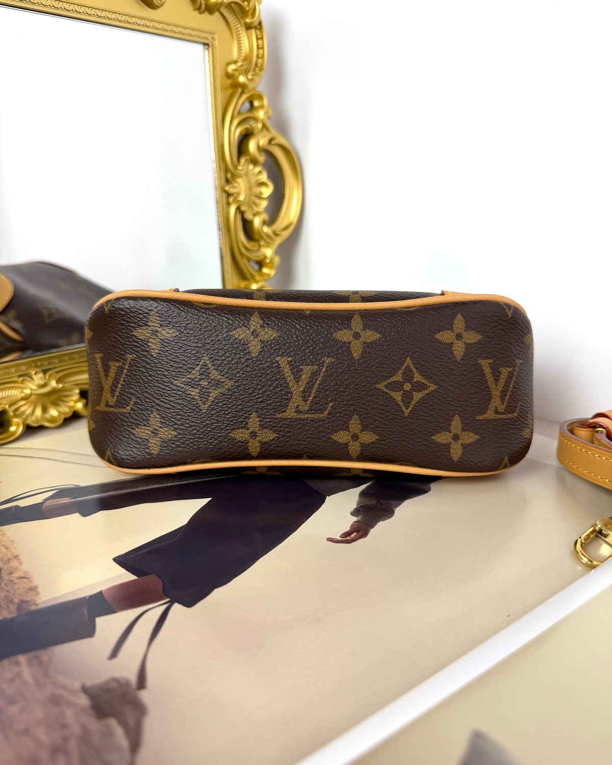 Louis Vuitton Nano Boulogne Bag - Monogram, Natural - View 5