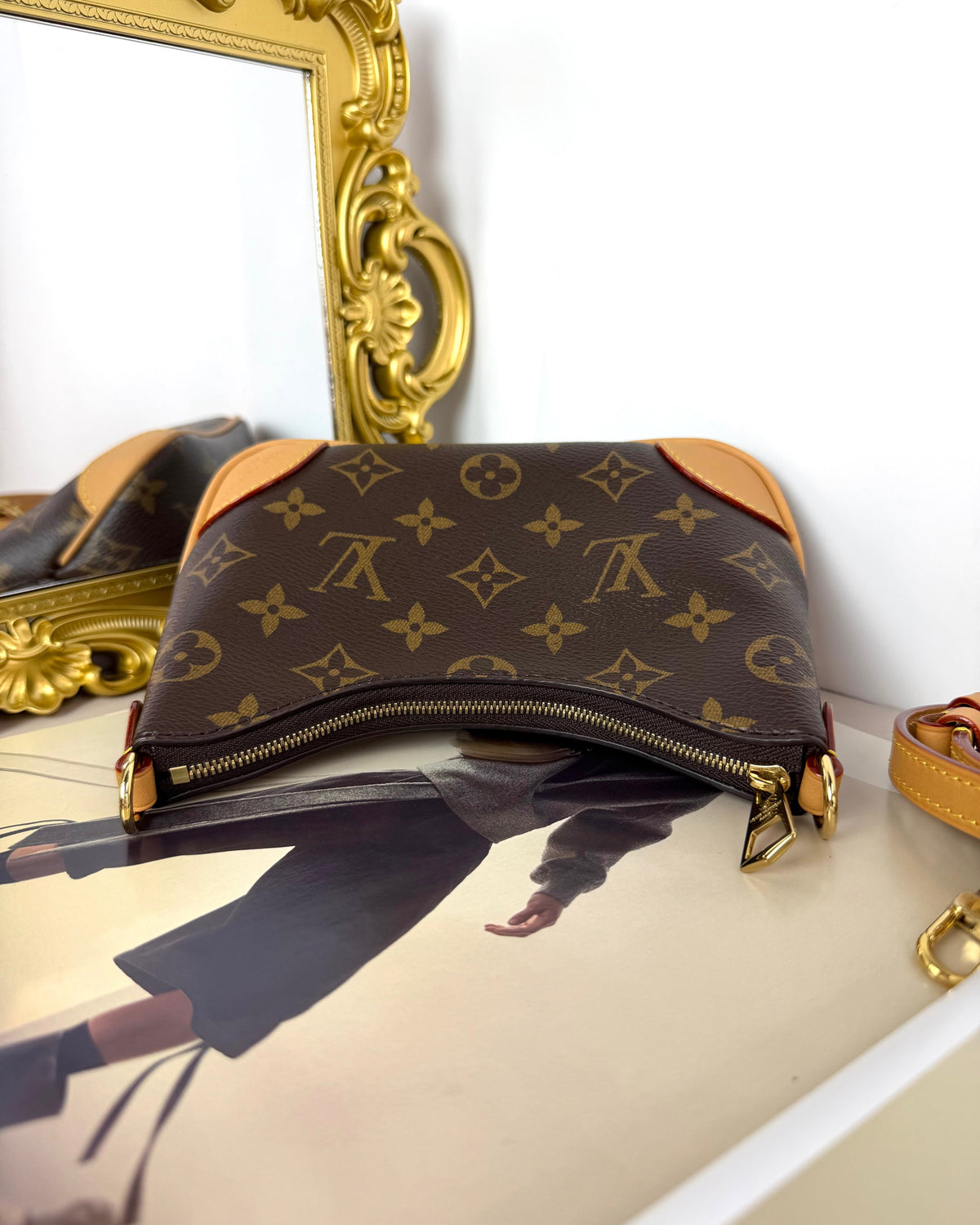 Louis Vuitton Nano Boulogne Bag - Monogram, Natural - View 6