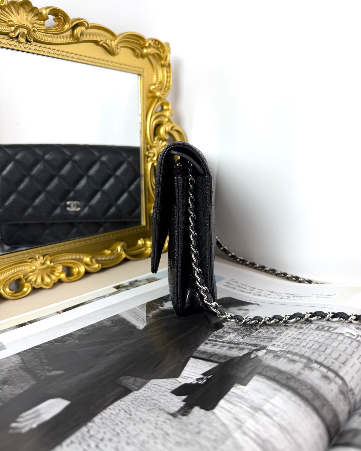 Chanel Classic Wallet on Chain - View 3
