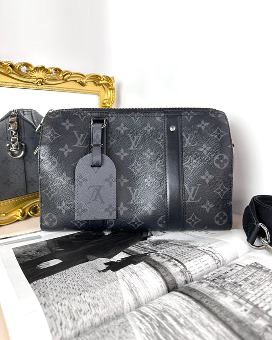 Louis Vuitton City Keepall Bag - Monogram Eclipse - View 1