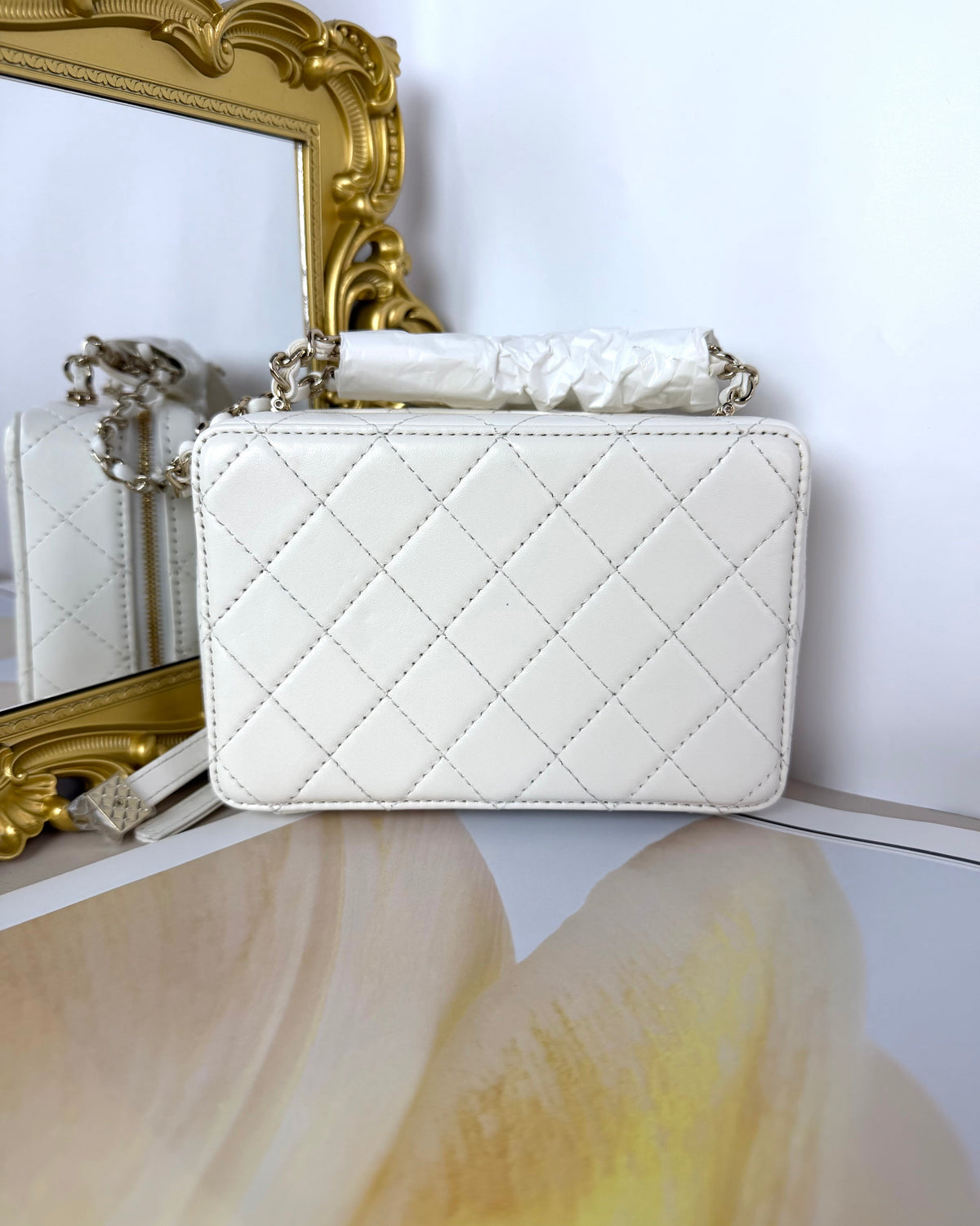 Chanel Camera Case - White - View 2