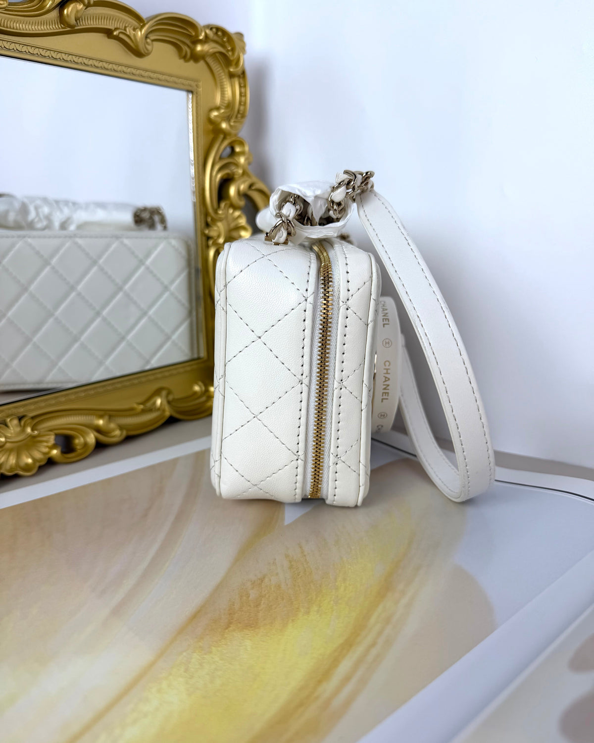Chanel Camera Case - White - View 4