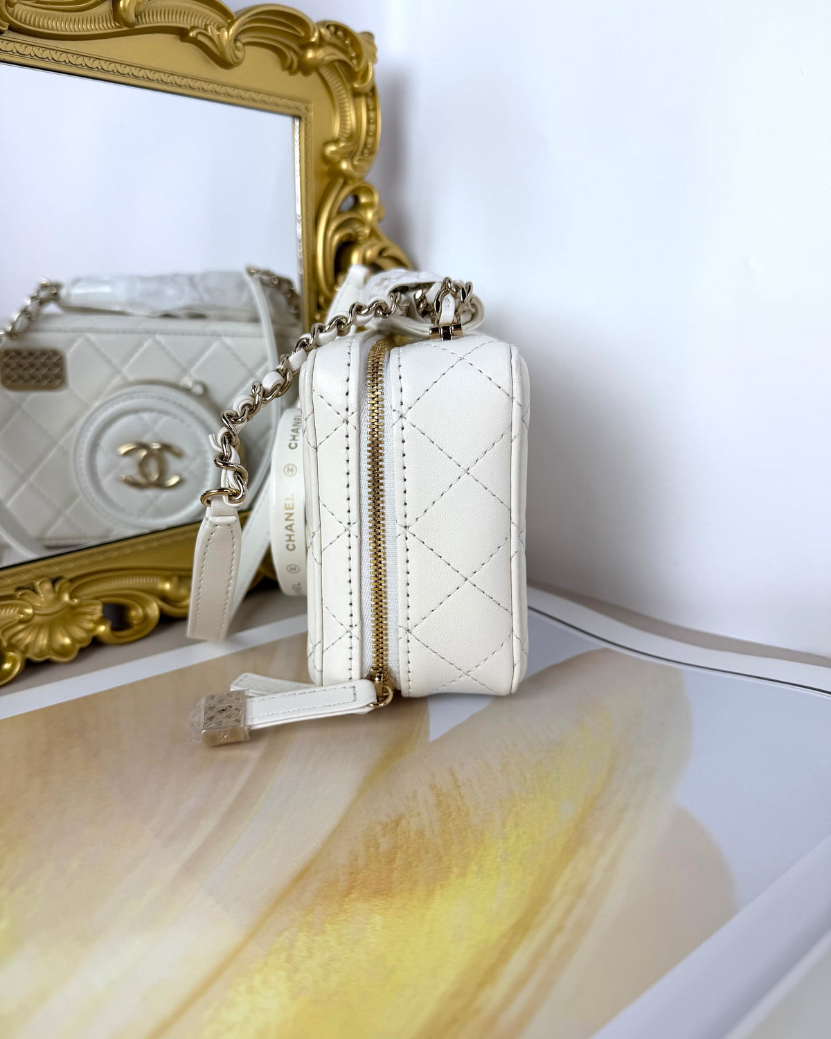 Chanel Camera Case - White - View 3