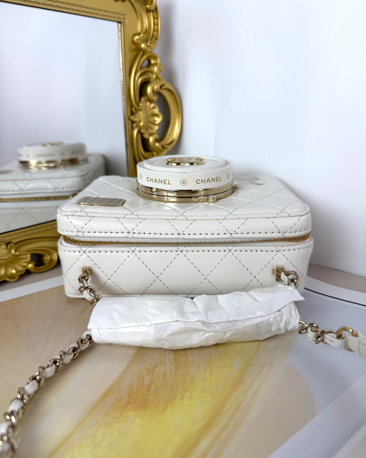 Chanel Camera Case - White - View 6