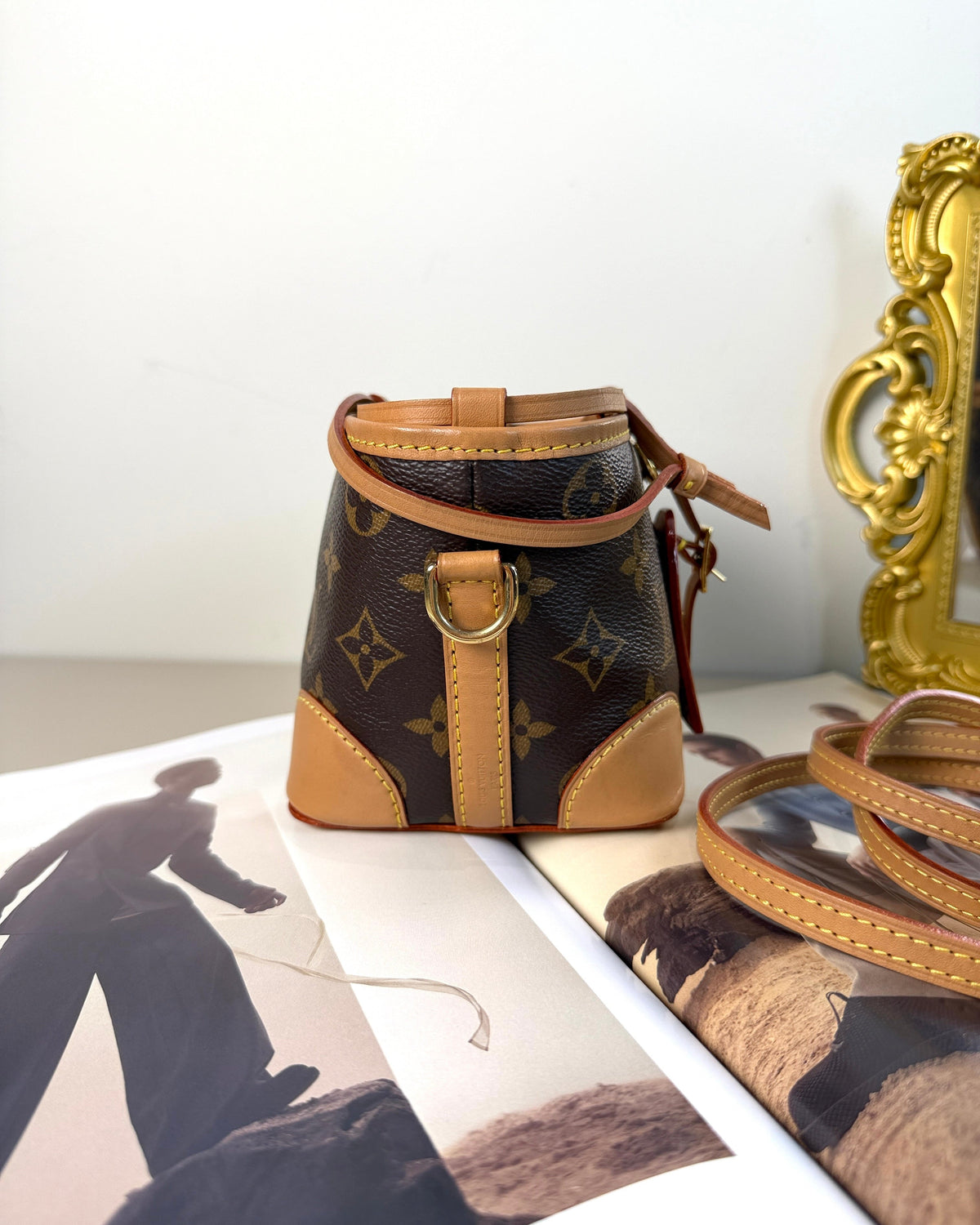 Louis Vuitton Noé Purse Bag - Brown Monogram - View 3