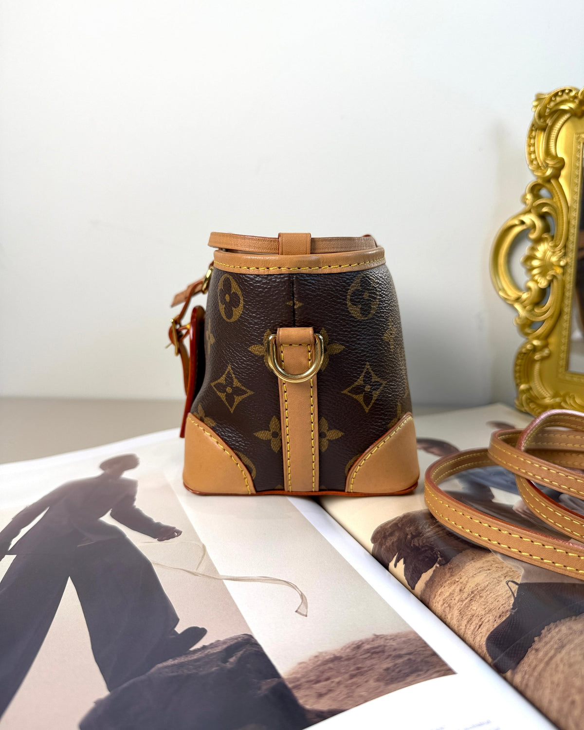 Louis Vuitton Noé Purse Bag - Brown Monogram - View 4