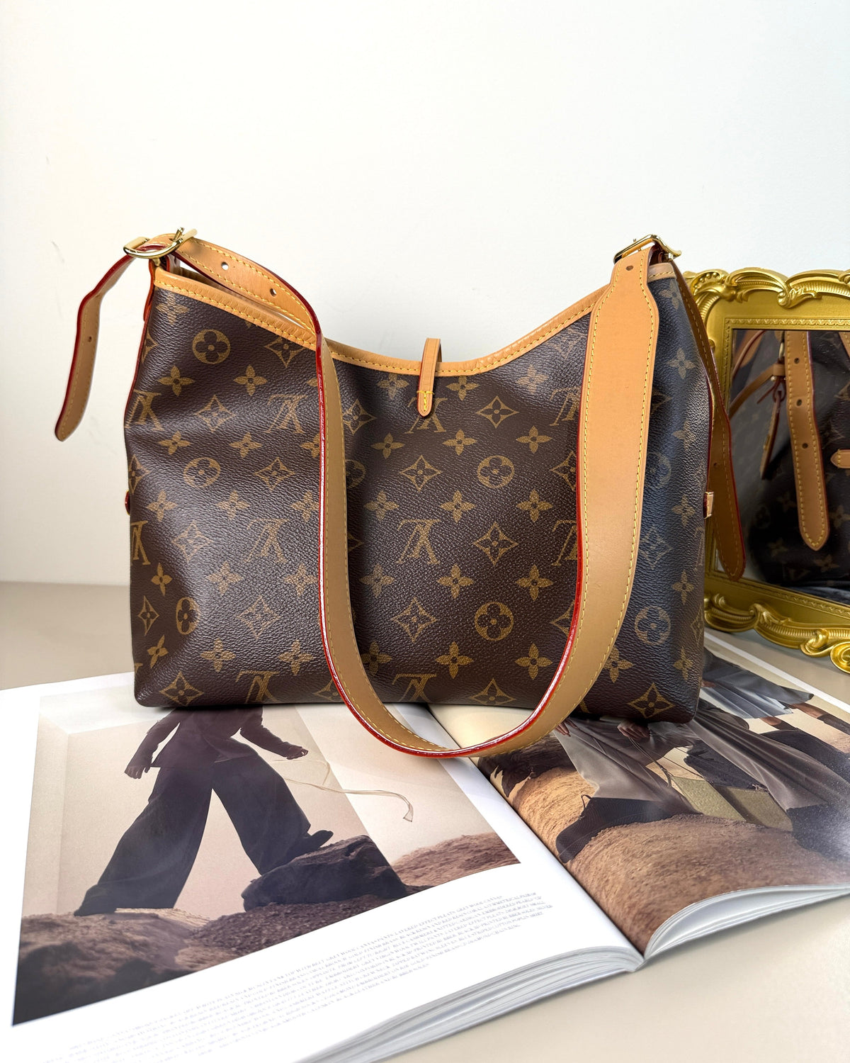 Louis Vuitton CarryAll MM Bag - Brown - View 2