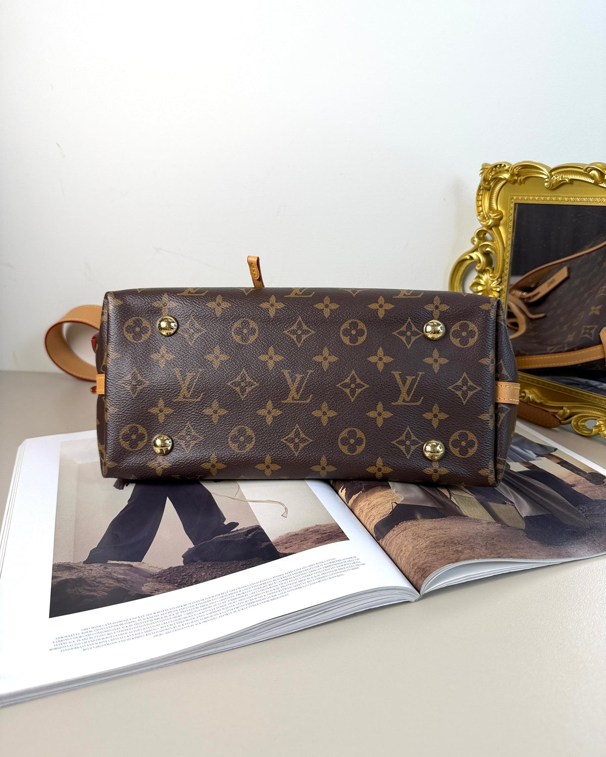 Louis Vuitton CarryAll MM Bag - Brown - View 5