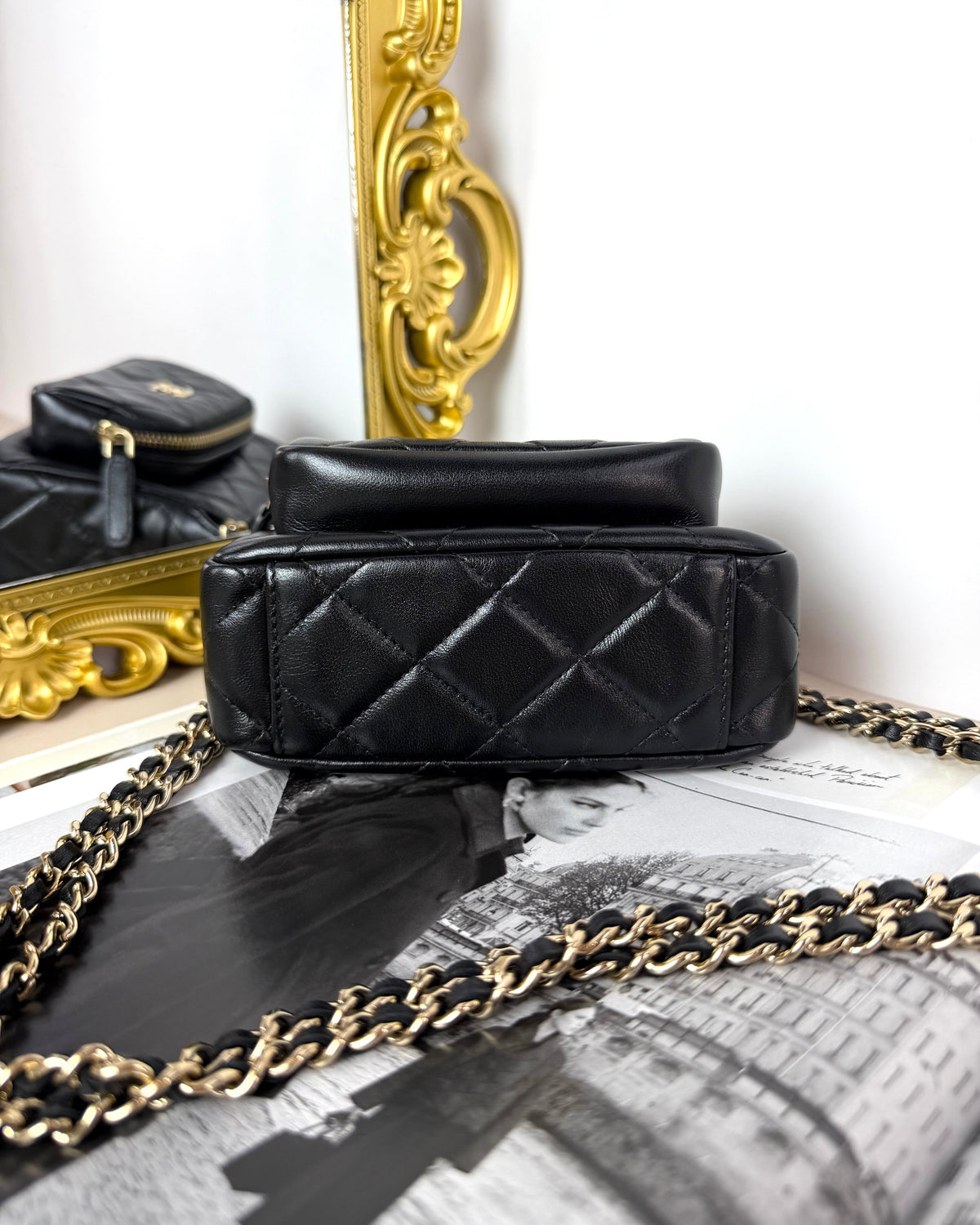 Chanel Mini Camera Bag - Black - View 5
