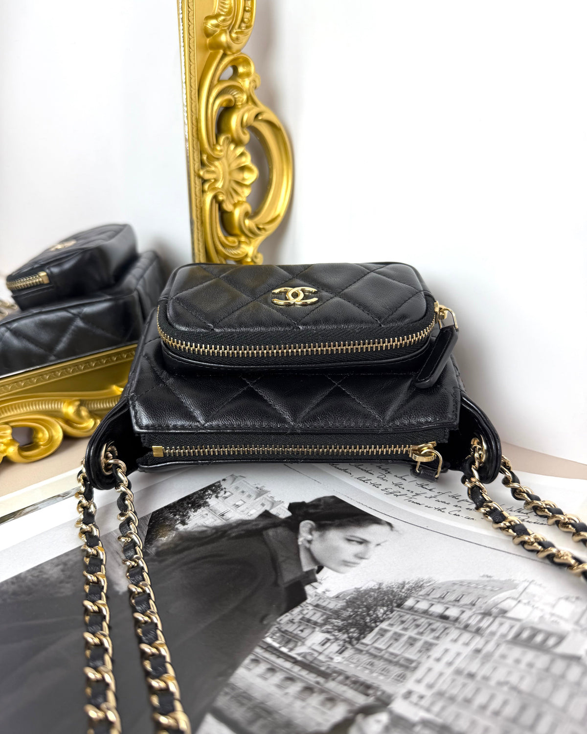 Chanel Mini Camera Bag - Black - View 6