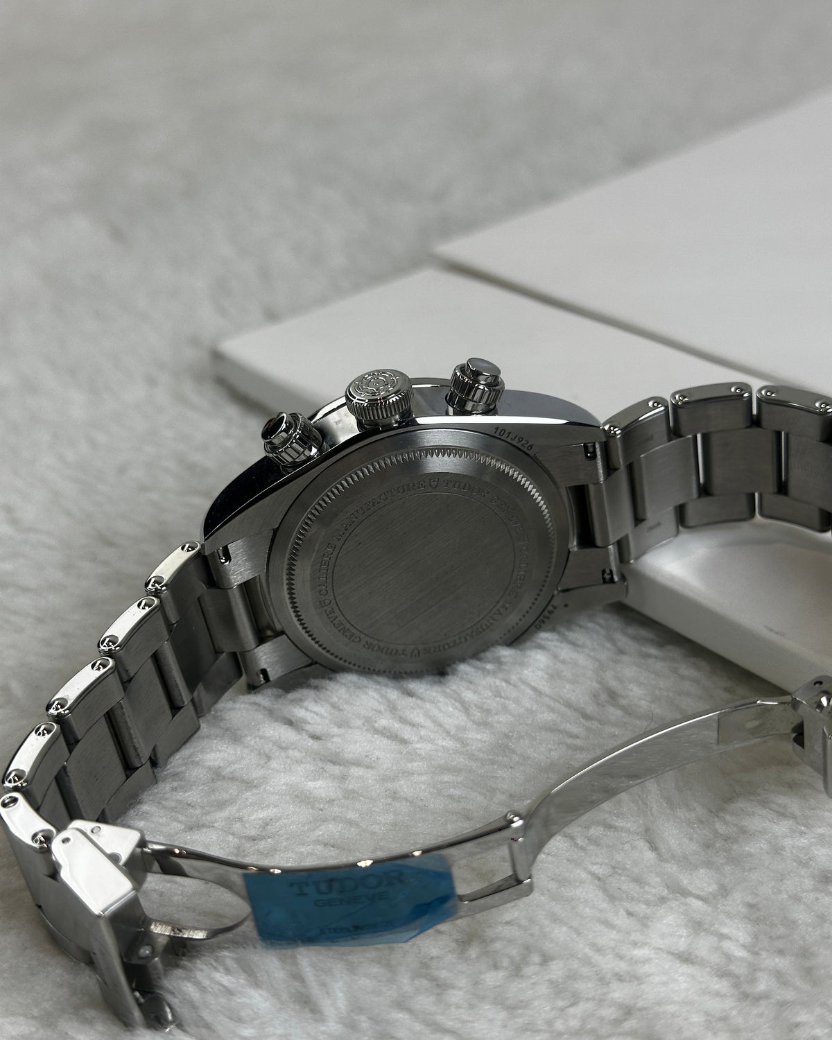 Tudor Black Bay Chrono Watch - Black, White - View 6