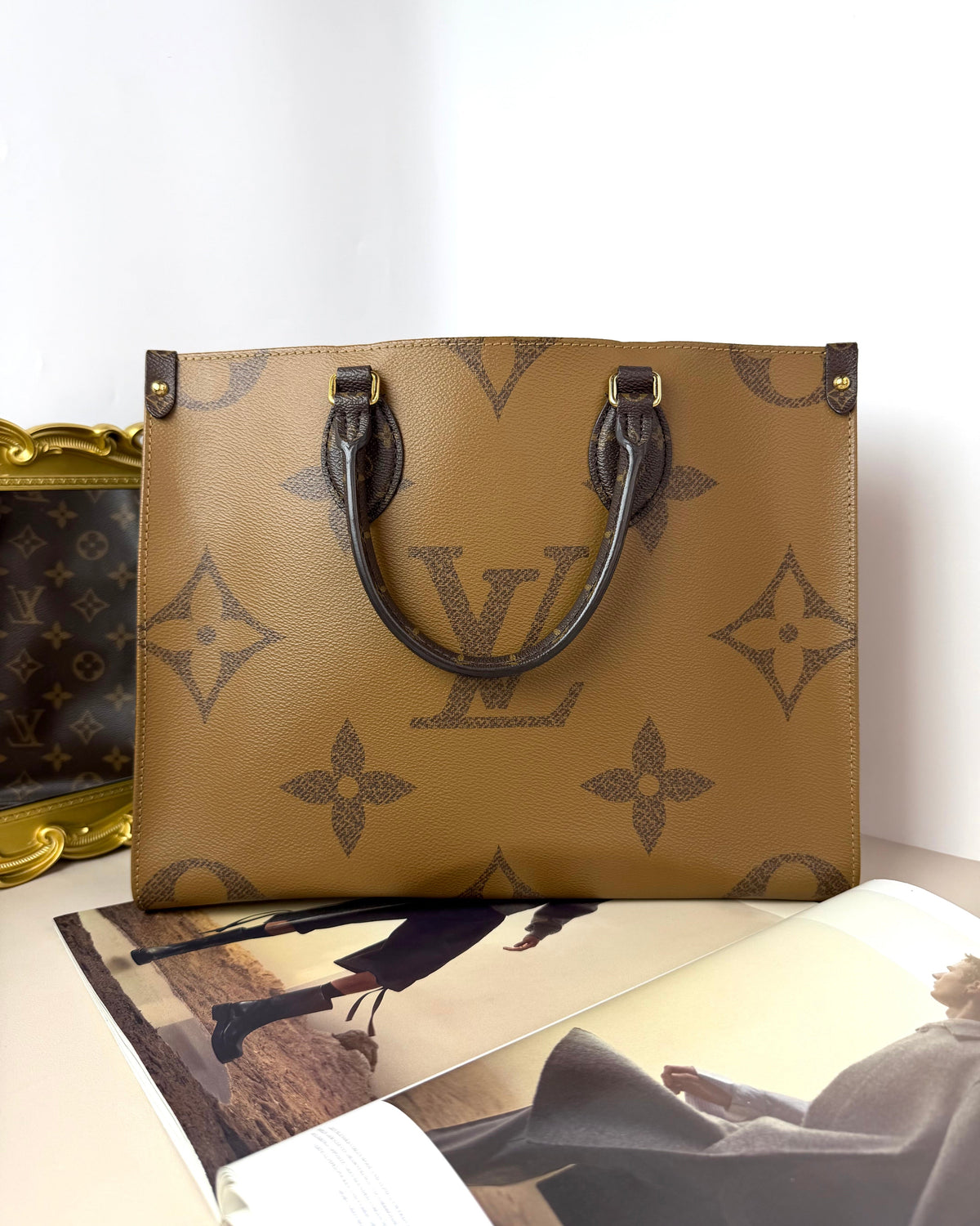 Louis Vuitton OnTheGo MM Bag - Monogram Reverse - View 2
