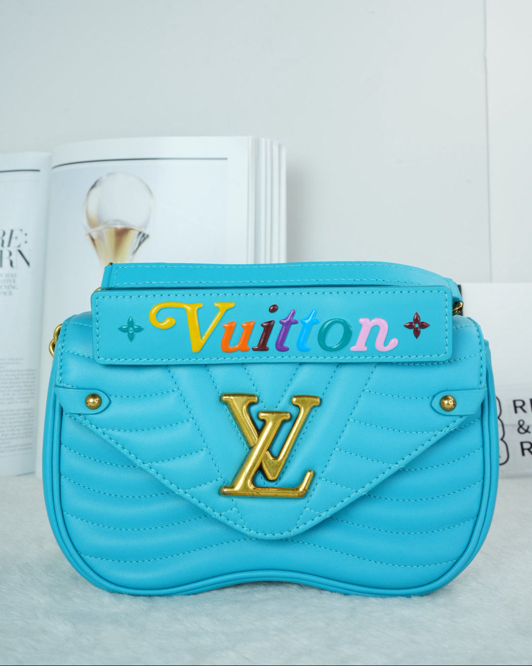 Louis Vuitton New Wave Chain Bag - Turquoise Blue - View 1