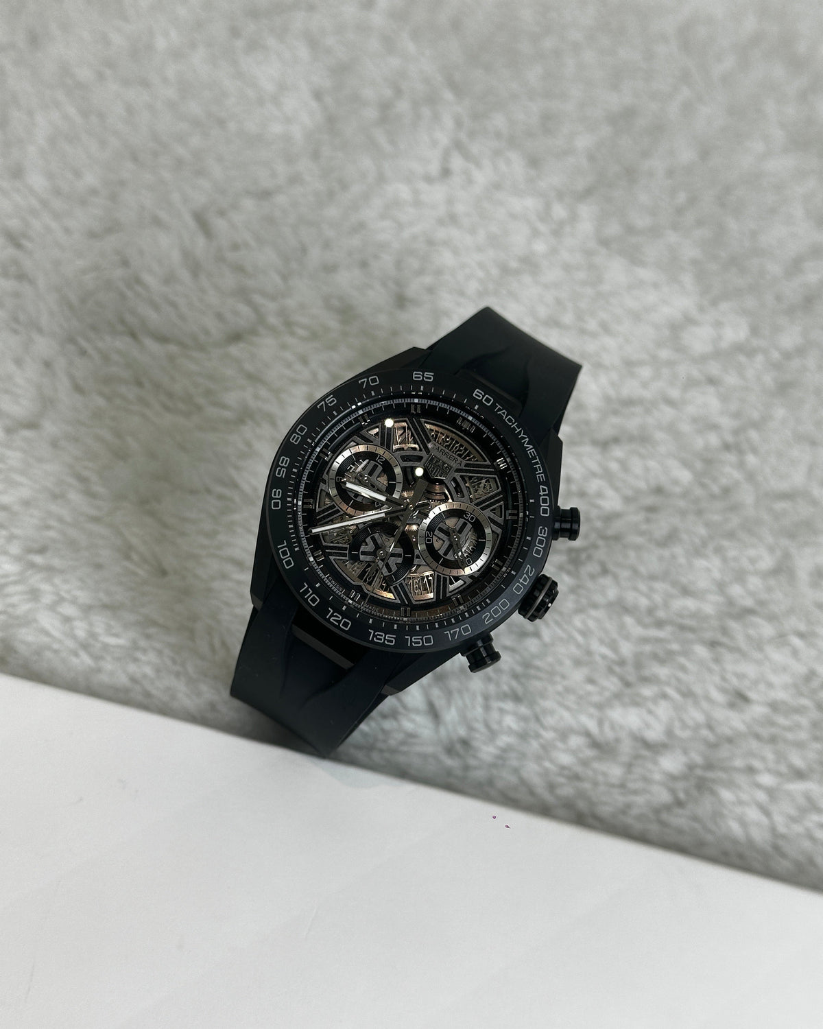 TAG Heuer Carrera Chronograph Watch - Black - View 4