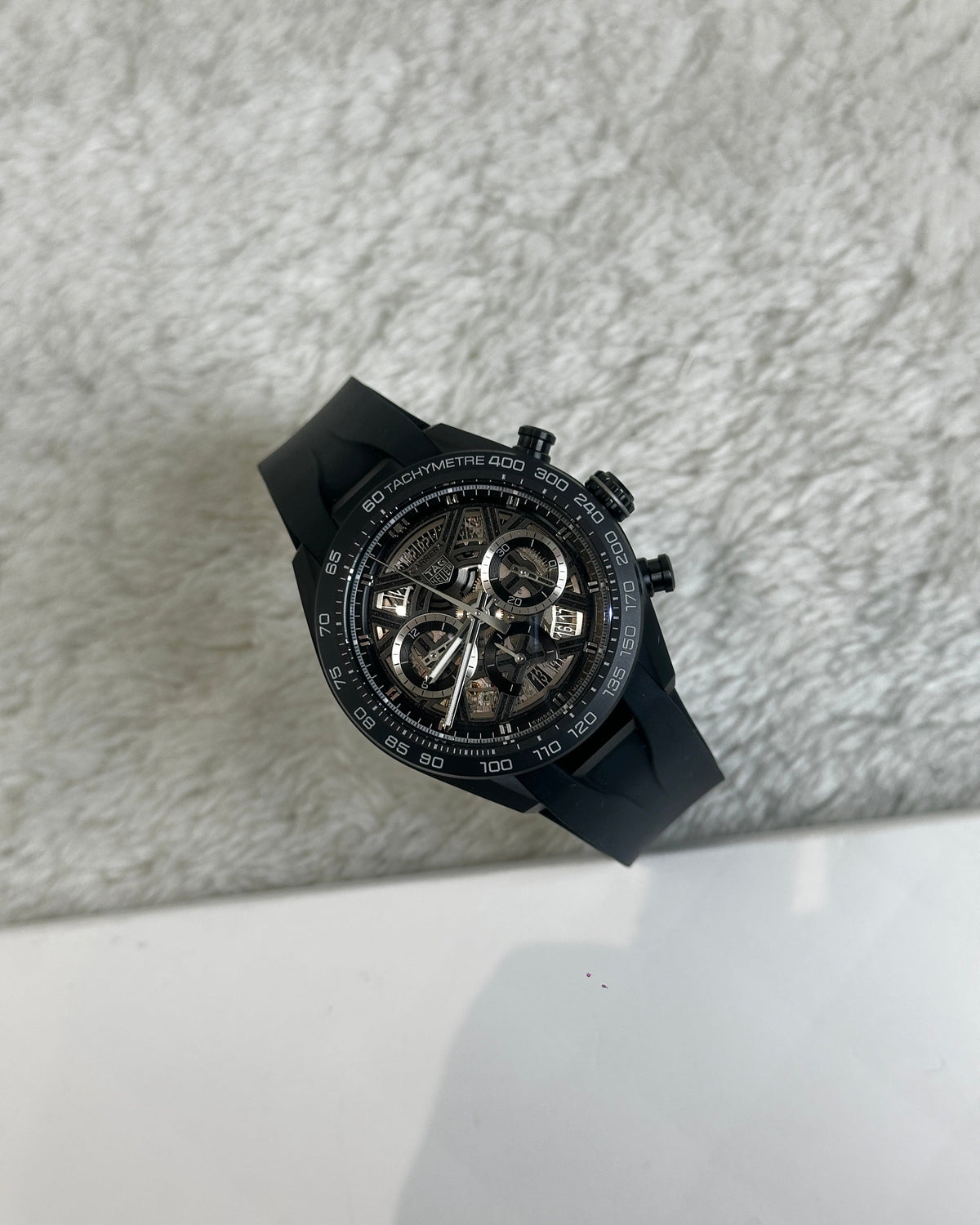 TAG Heuer Carrera Chronograph Watch - Black - View 3