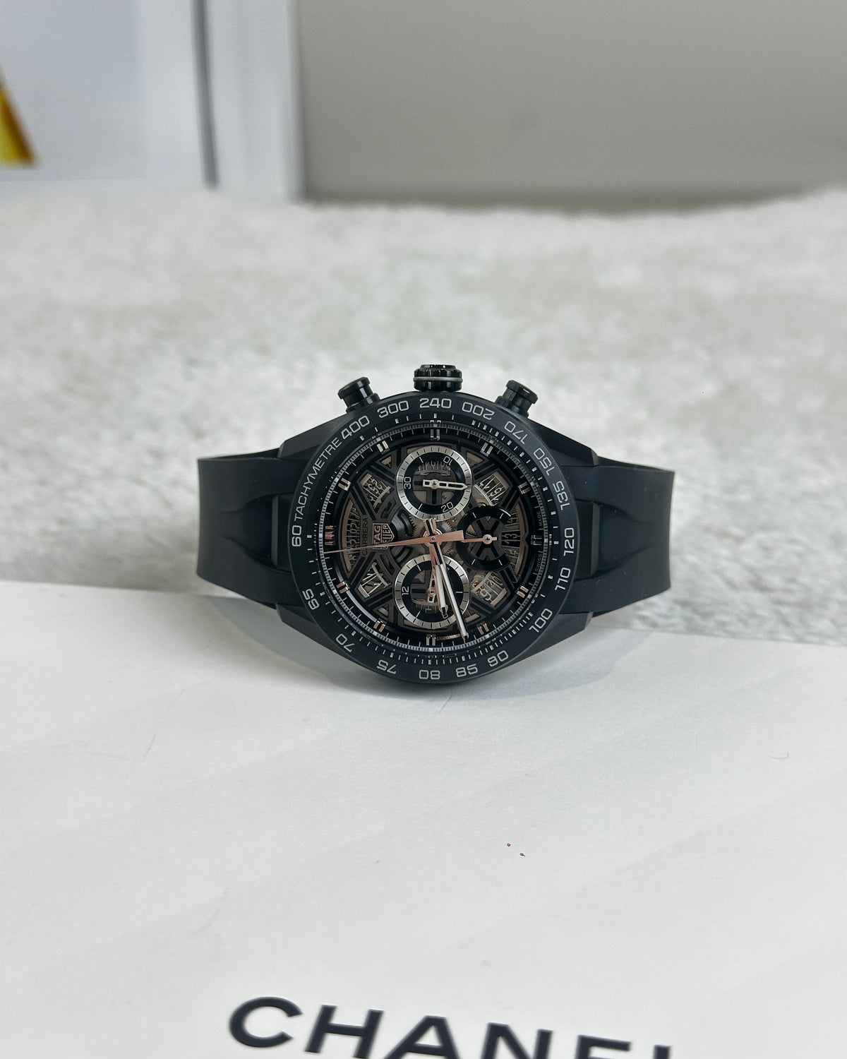 TAG Heuer Carrera Chronograph Watch - Black - View 5