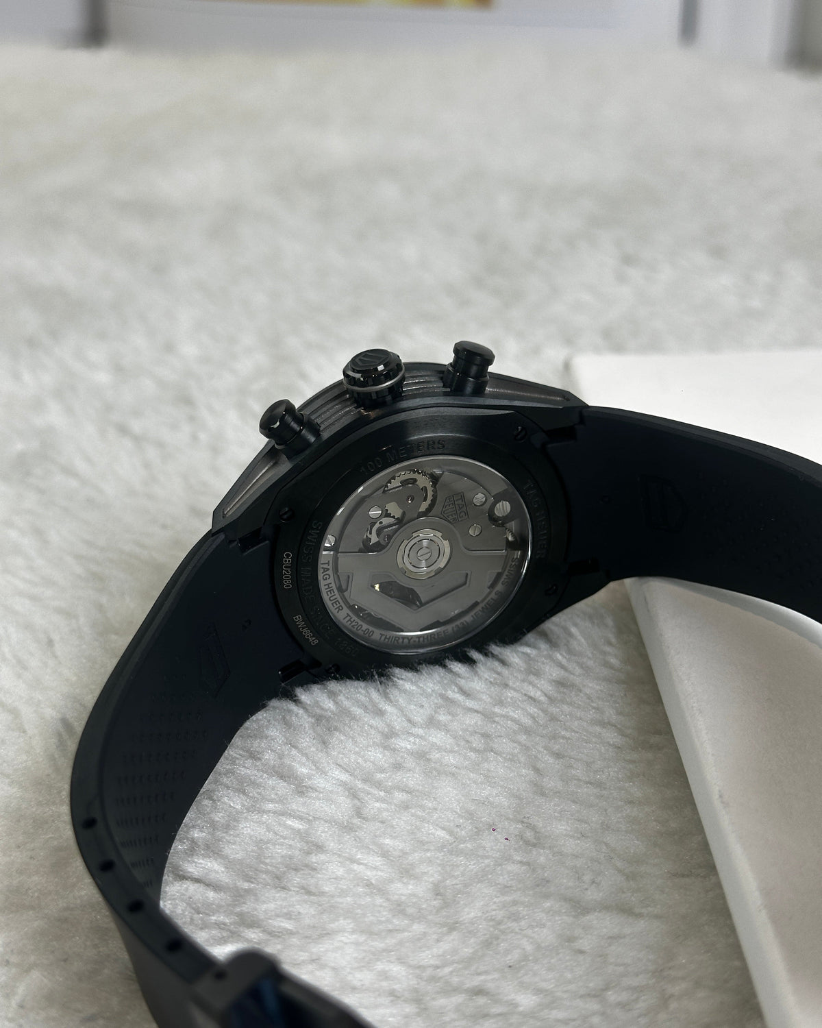 TAG Heuer Carrera Chronograph Watch - Black - View 6