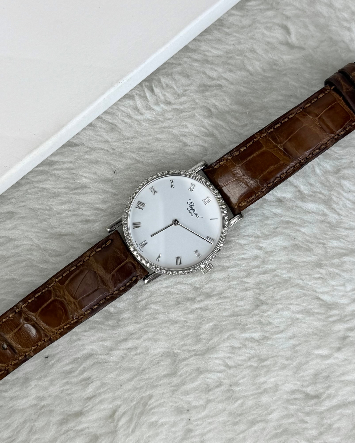 Chopard Classic Watch - Brown, White Gold - View 4