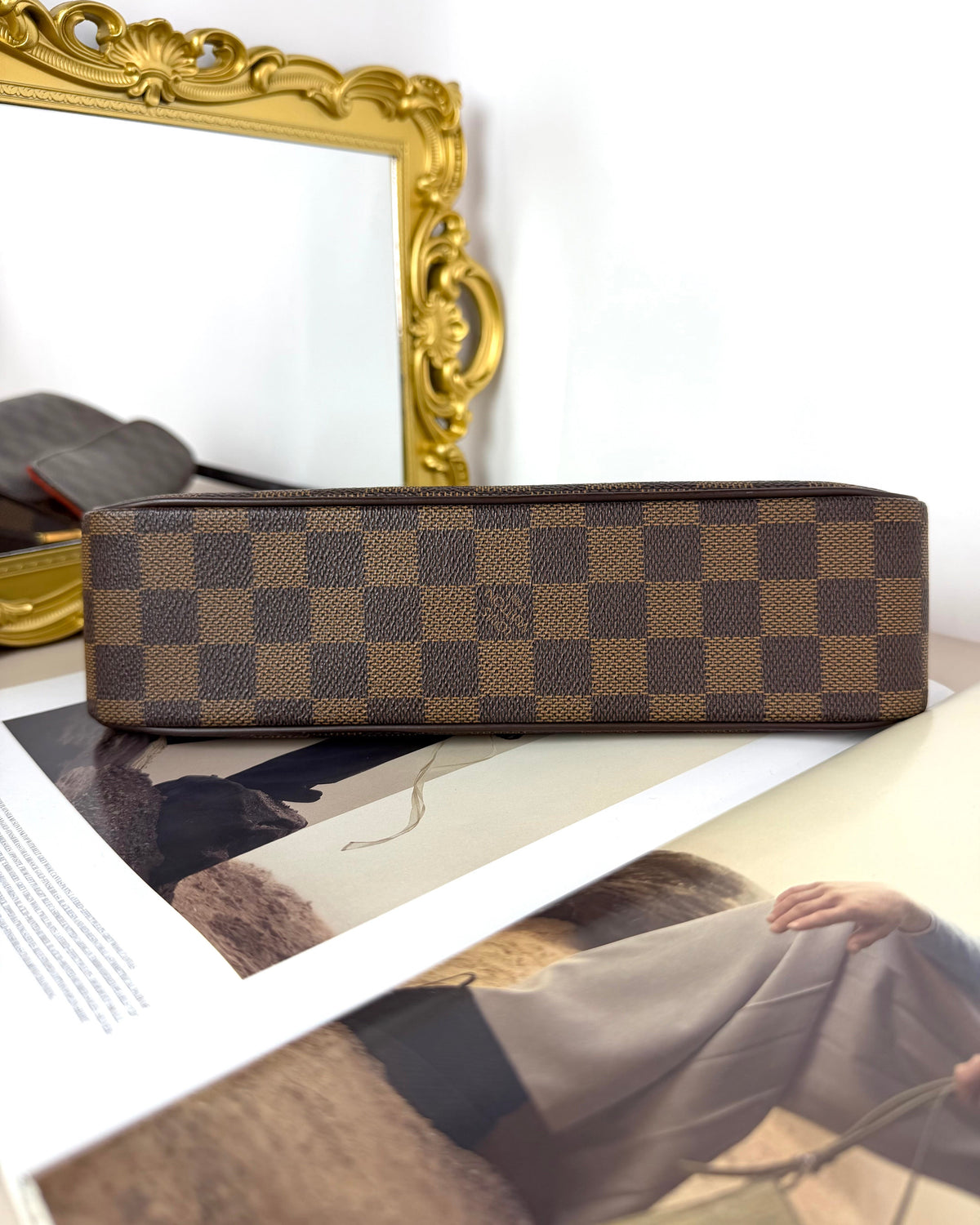 Louis Vuitton Recoleta Bag - Damier Ebene - View 5