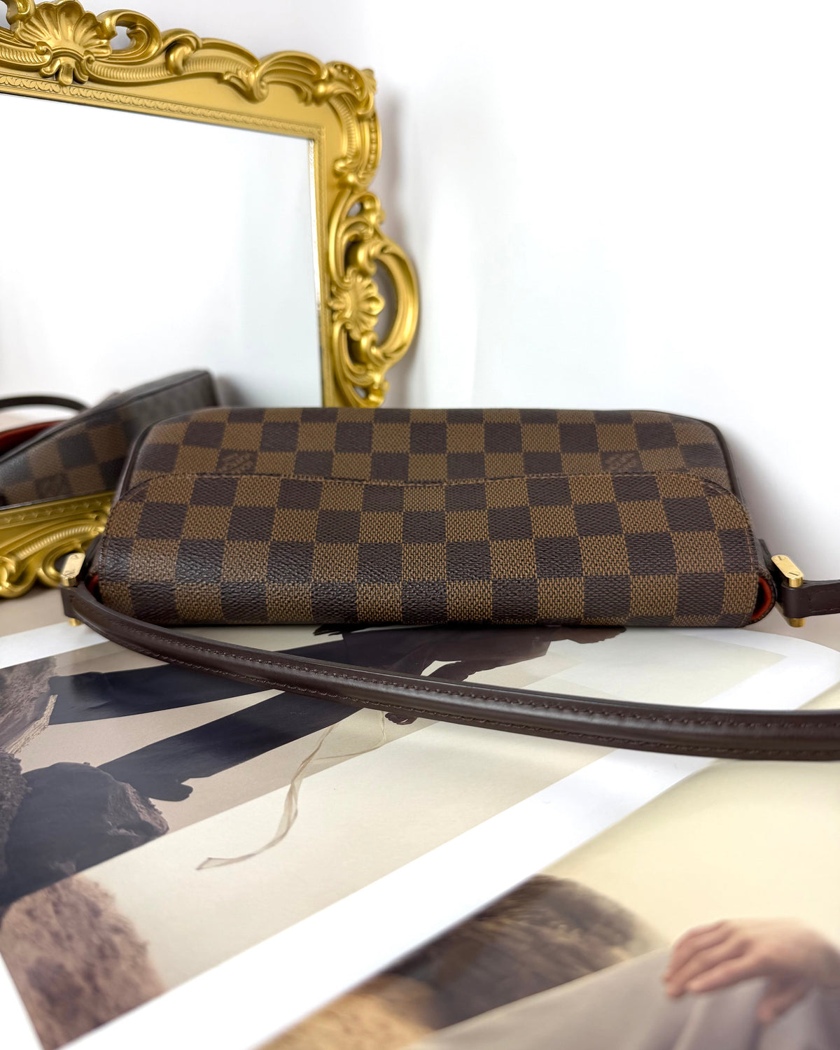 Louis Vuitton Recoleta Bag - Damier Ebene - View 6