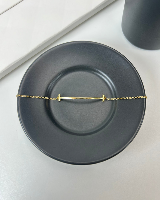 Tiffany & Co. T Smile Bracelet - Gold - View 1
