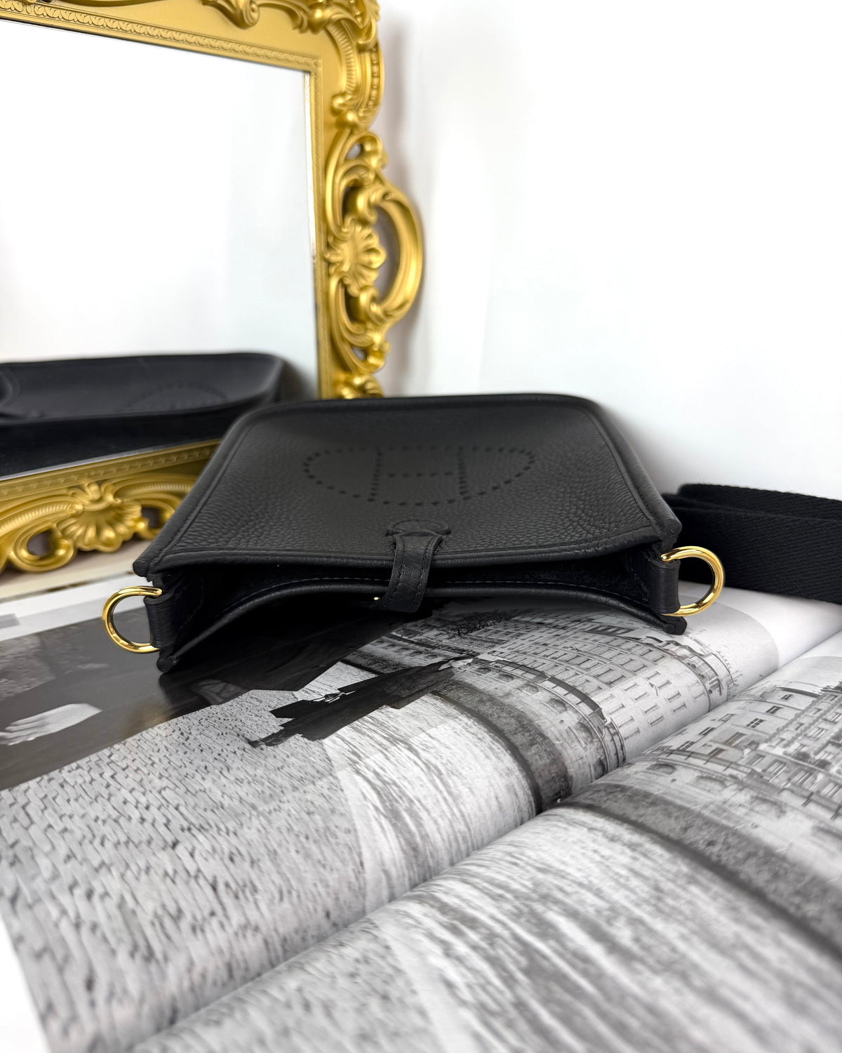 Hermès Evelyne 16 Amazone Bag - Black - View 6
