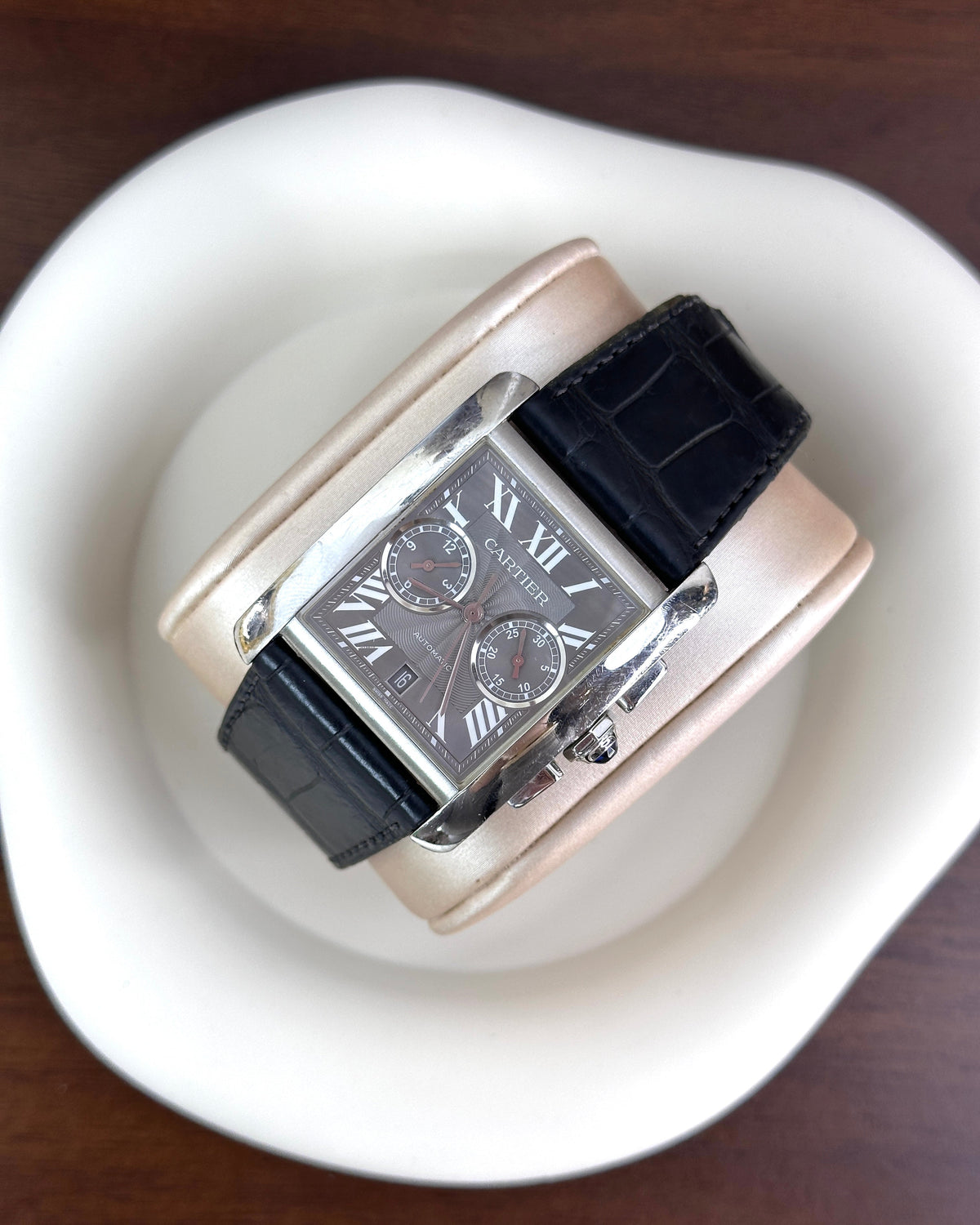 Cartier Tank MC Chronograph Watch - View 3