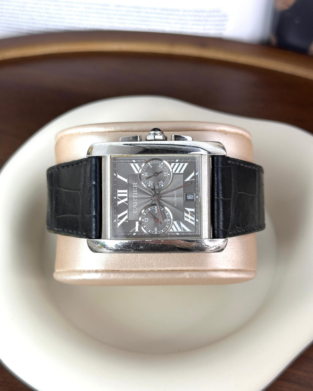 Cartier Tank MC Chronograph Watch - View 4