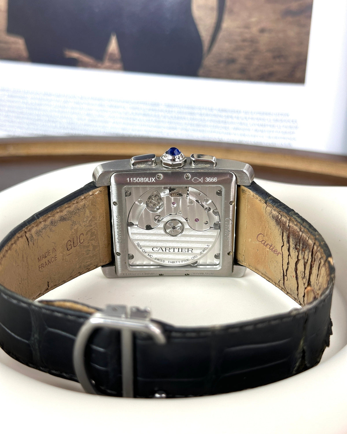 Cartier Tank MC Chronograph Watch - View 5
