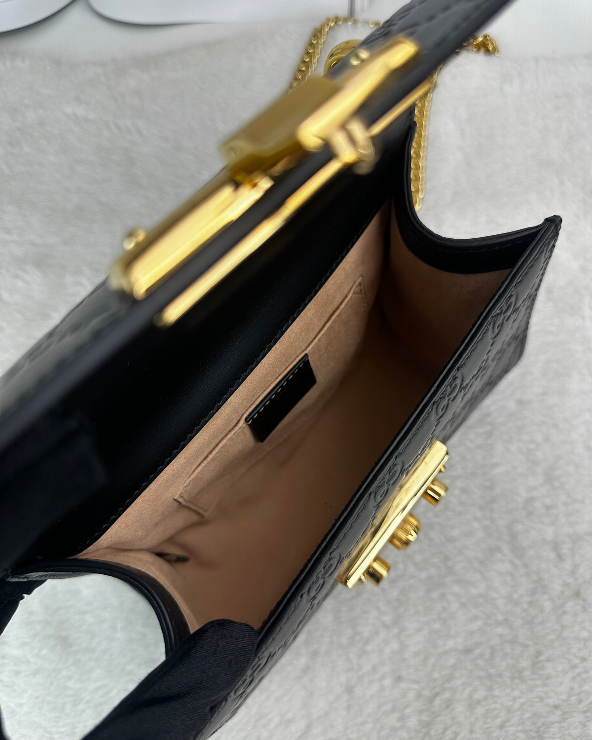 Gucci Padlock Small Shoulder Bag - Black - View 6