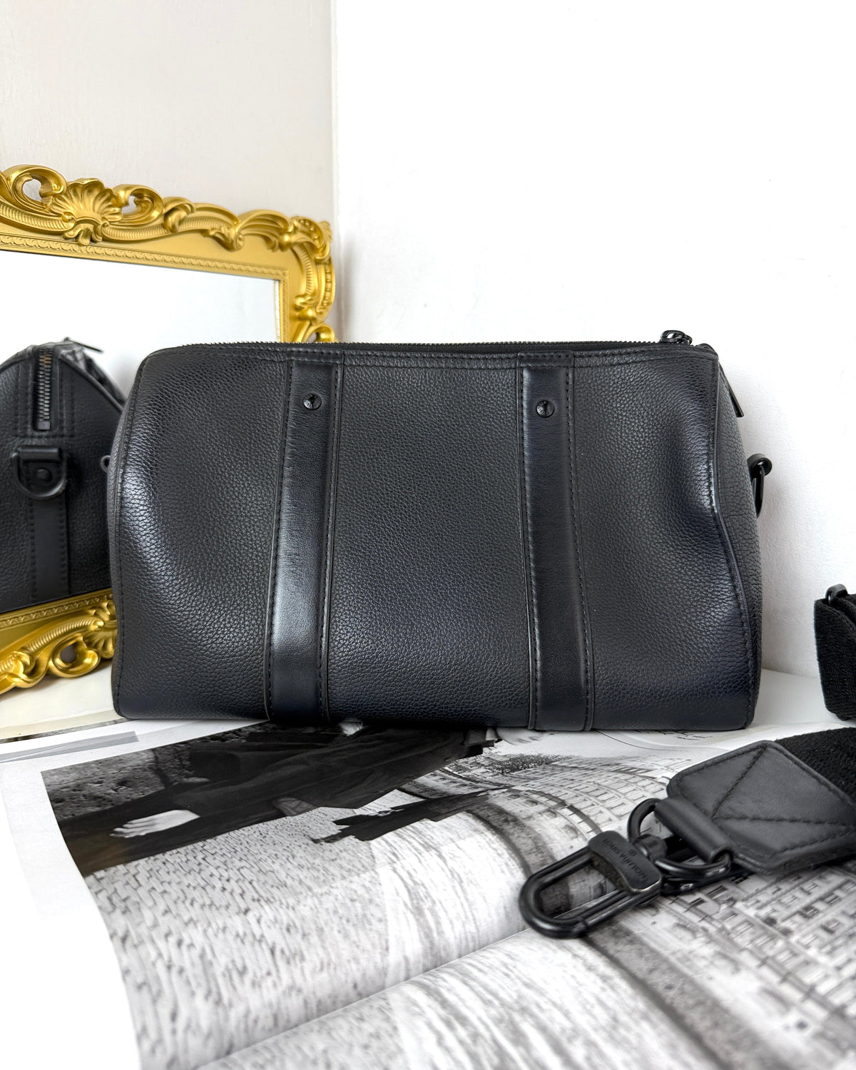 Louis Vuitton City Keepall Bag - Black - View 2