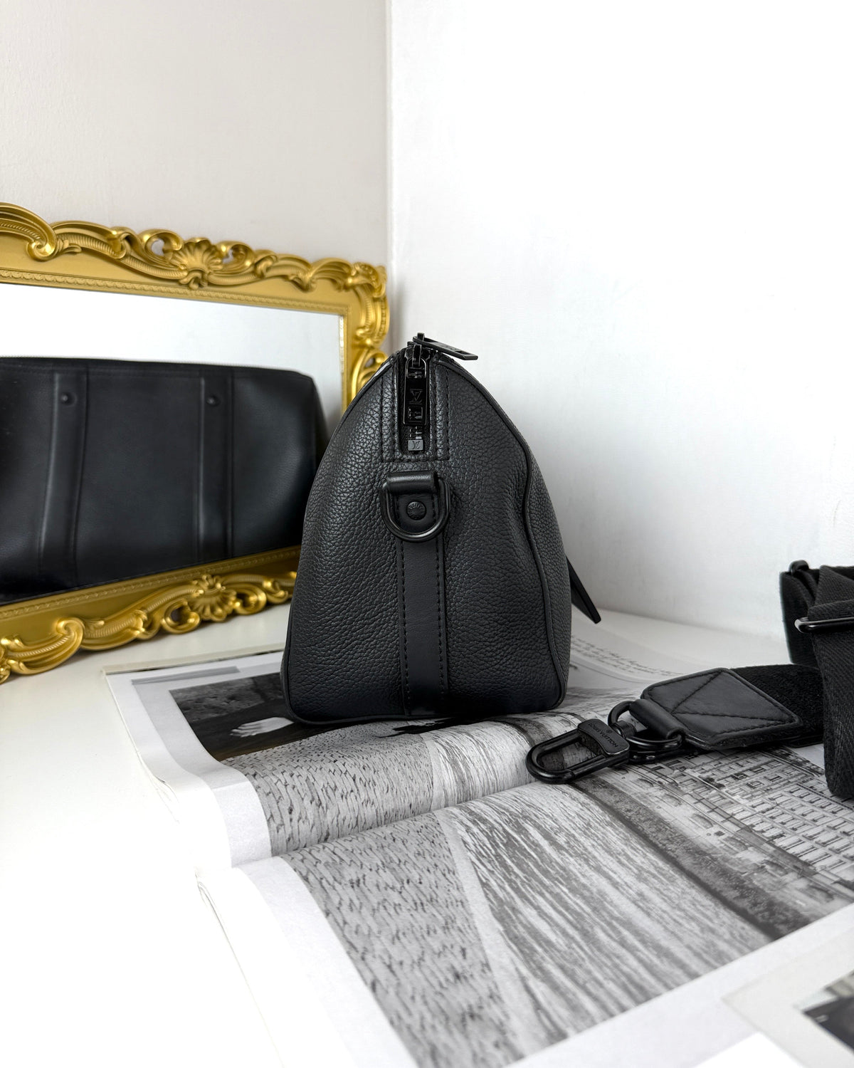 Louis Vuitton City Keepall Bag - Black - View 4