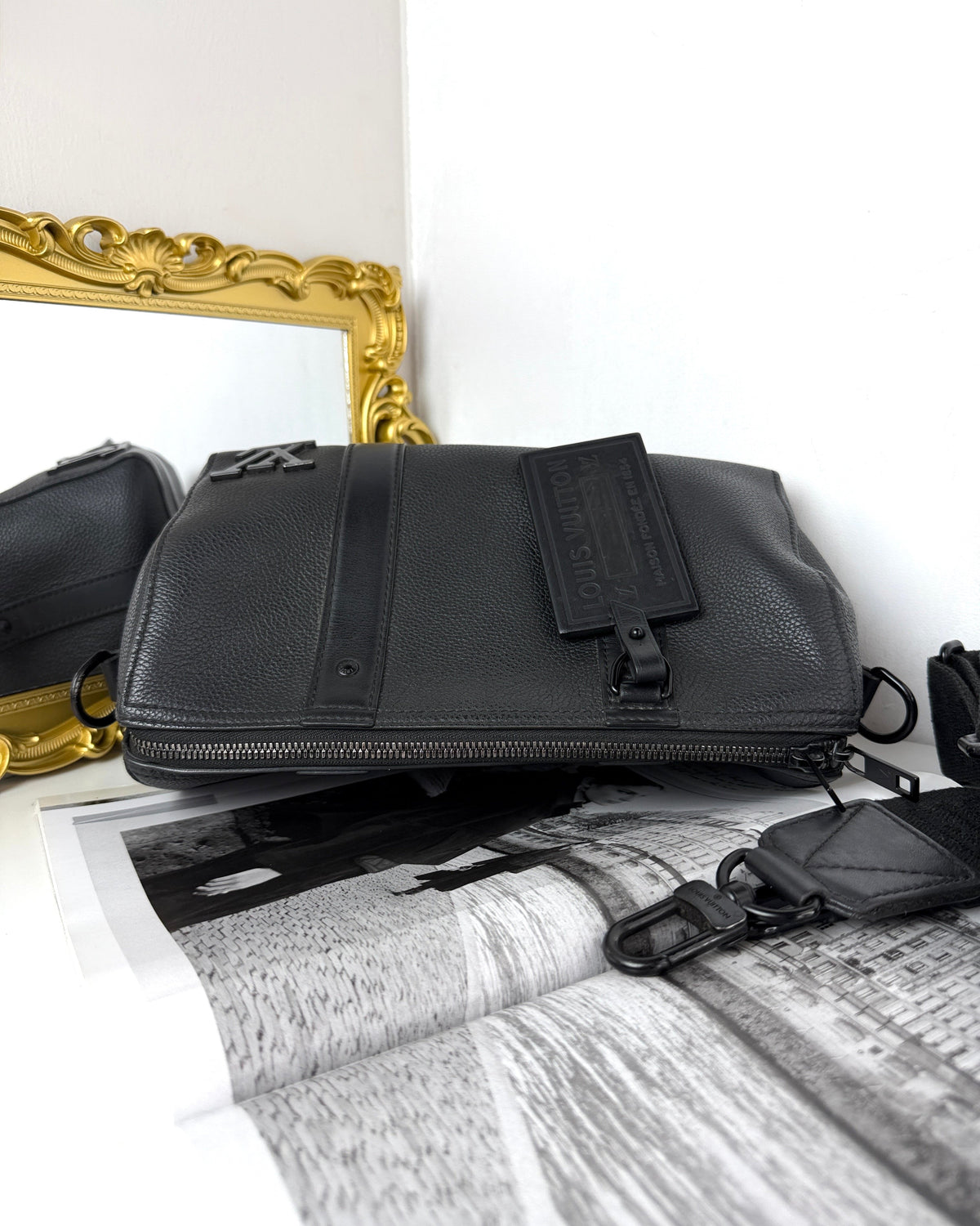 Louis Vuitton City Keepall Bag - Black - View 6