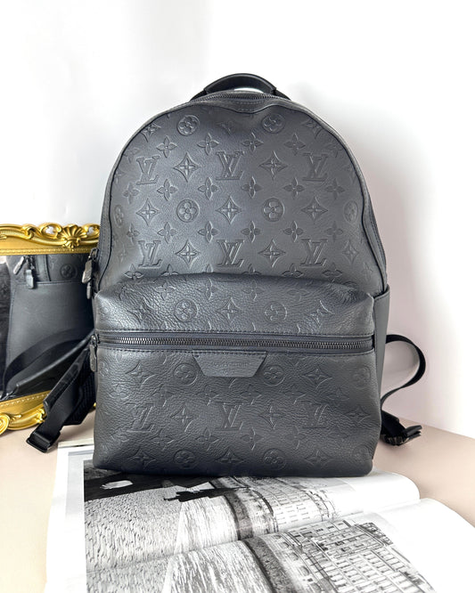 Louis Vuitton Discovery Backpack PM - Monogram Shadow Black - View 1