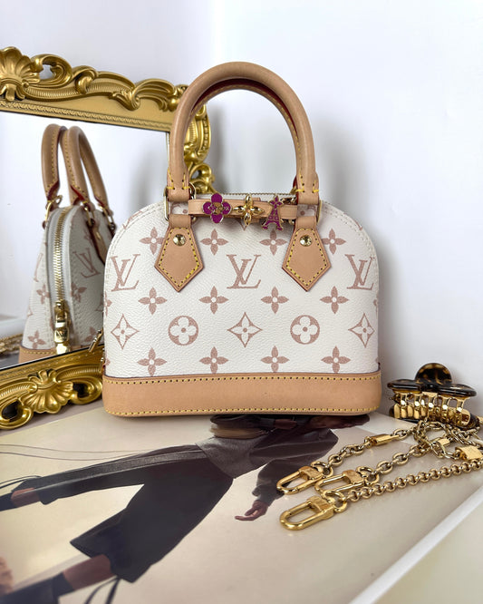 Louis Vuitton Alma Mini LV&I Kit Bag - Monogram Dune - View 1