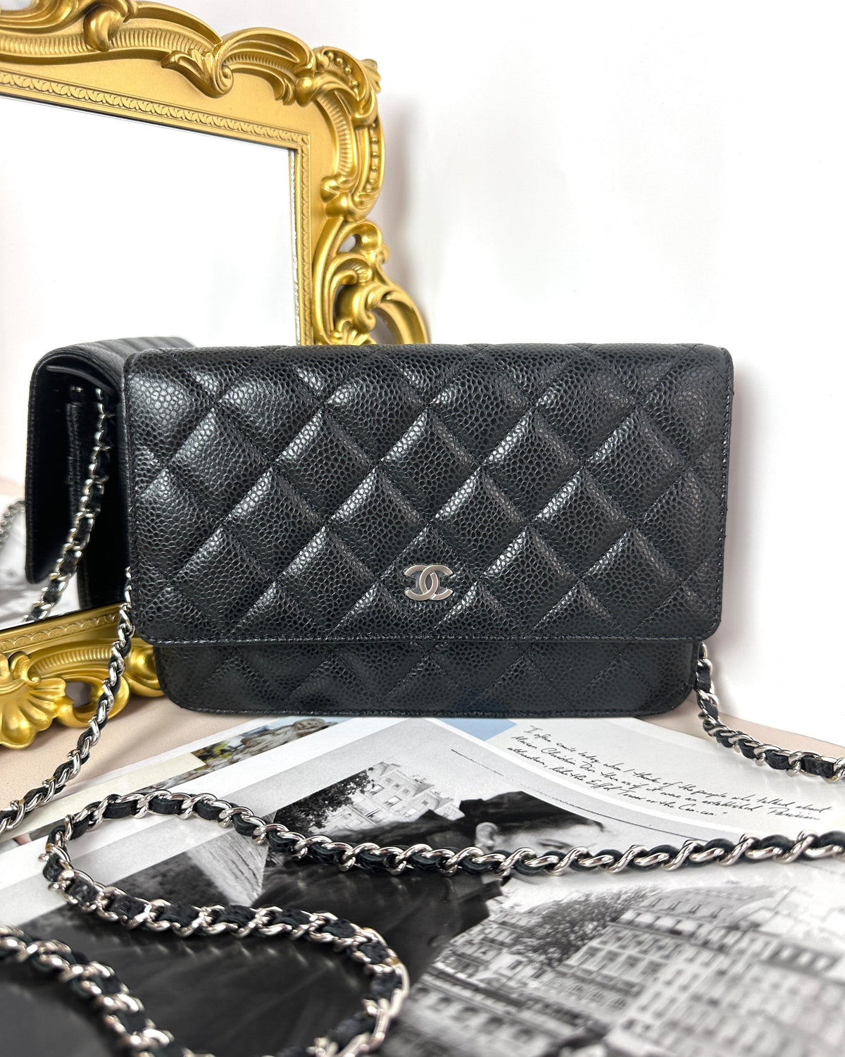 Chanel Classic Wallet on Chain - View 1