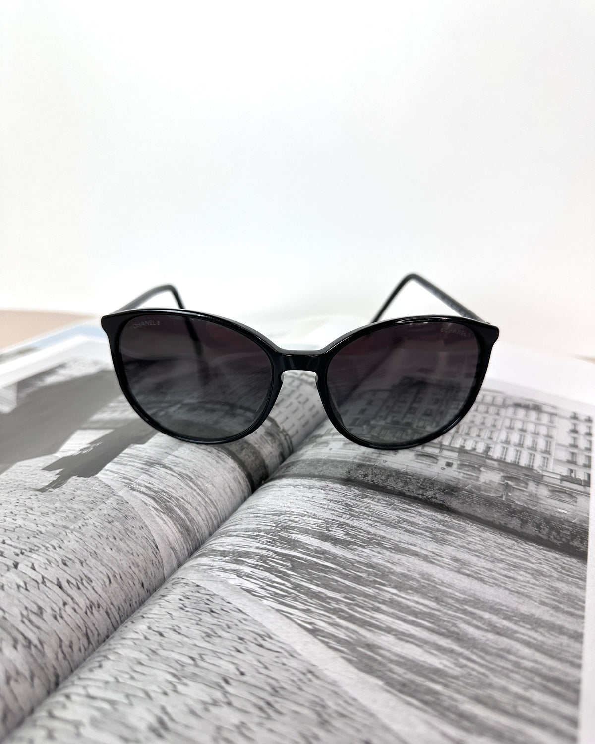 Chanel Round Sunglasses - View 1