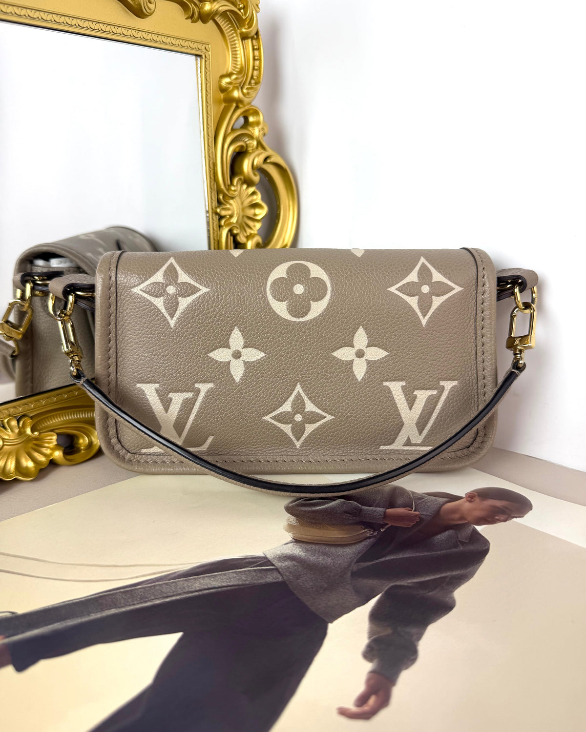 Louis Vuitton Nano Diane Bag - Tourterelle, Cream - View 2