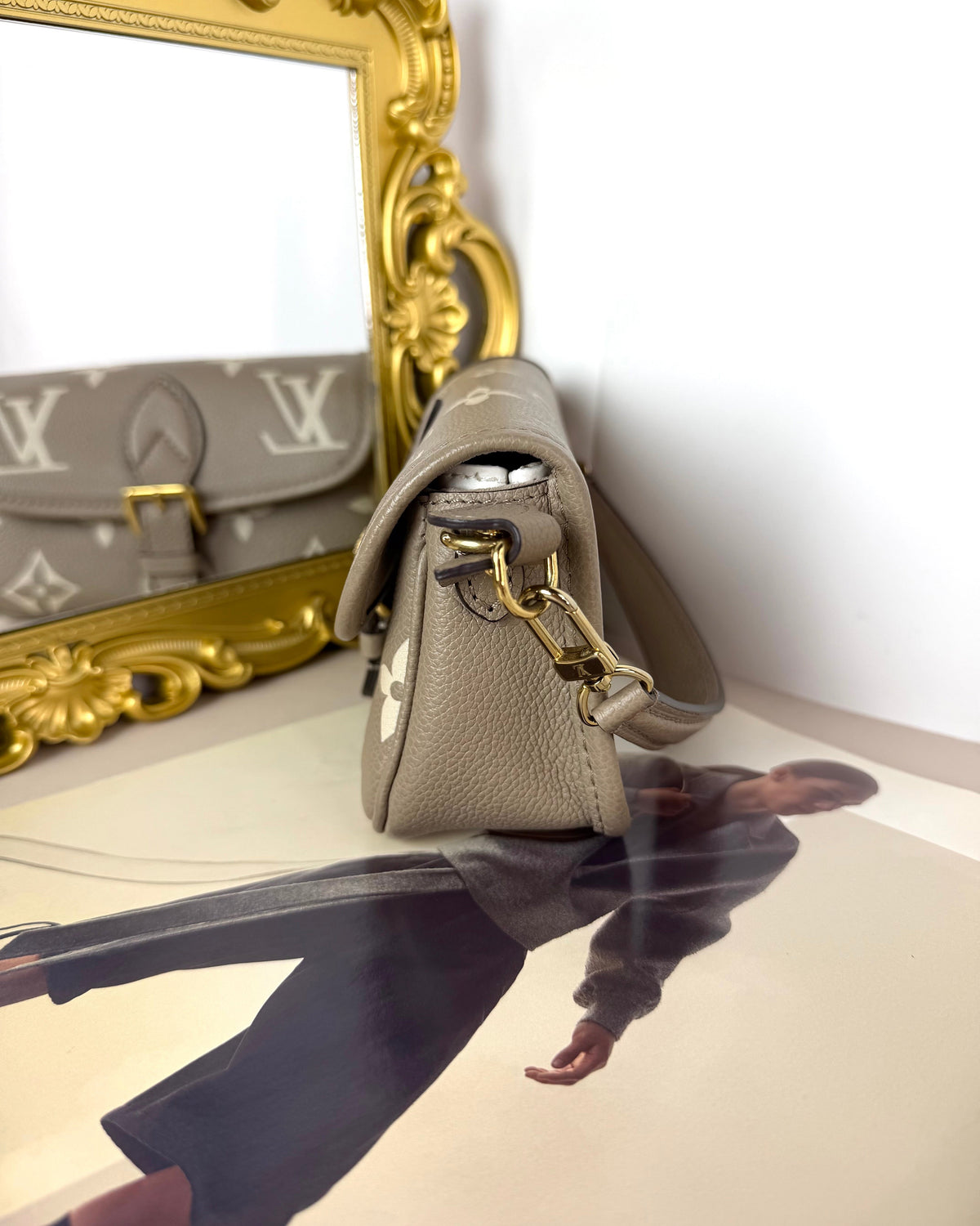 Louis Vuitton Nano Diane Bag - Tourterelle, Cream - View 3